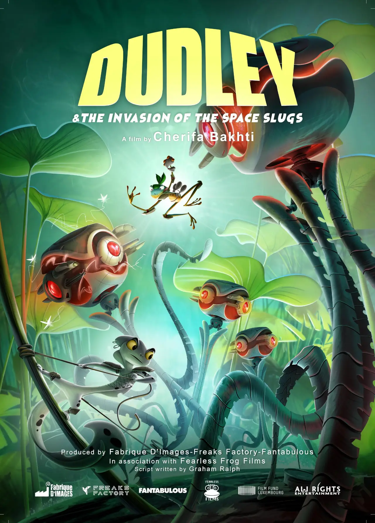 Plakat filmowy "Dudley & the Invasion of the Space Slugs"