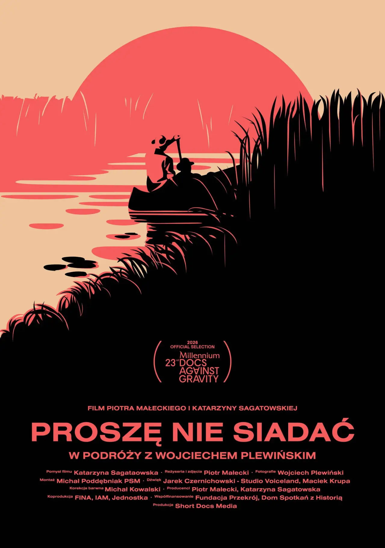 Plakat filmowy "Proszę nie siadać"