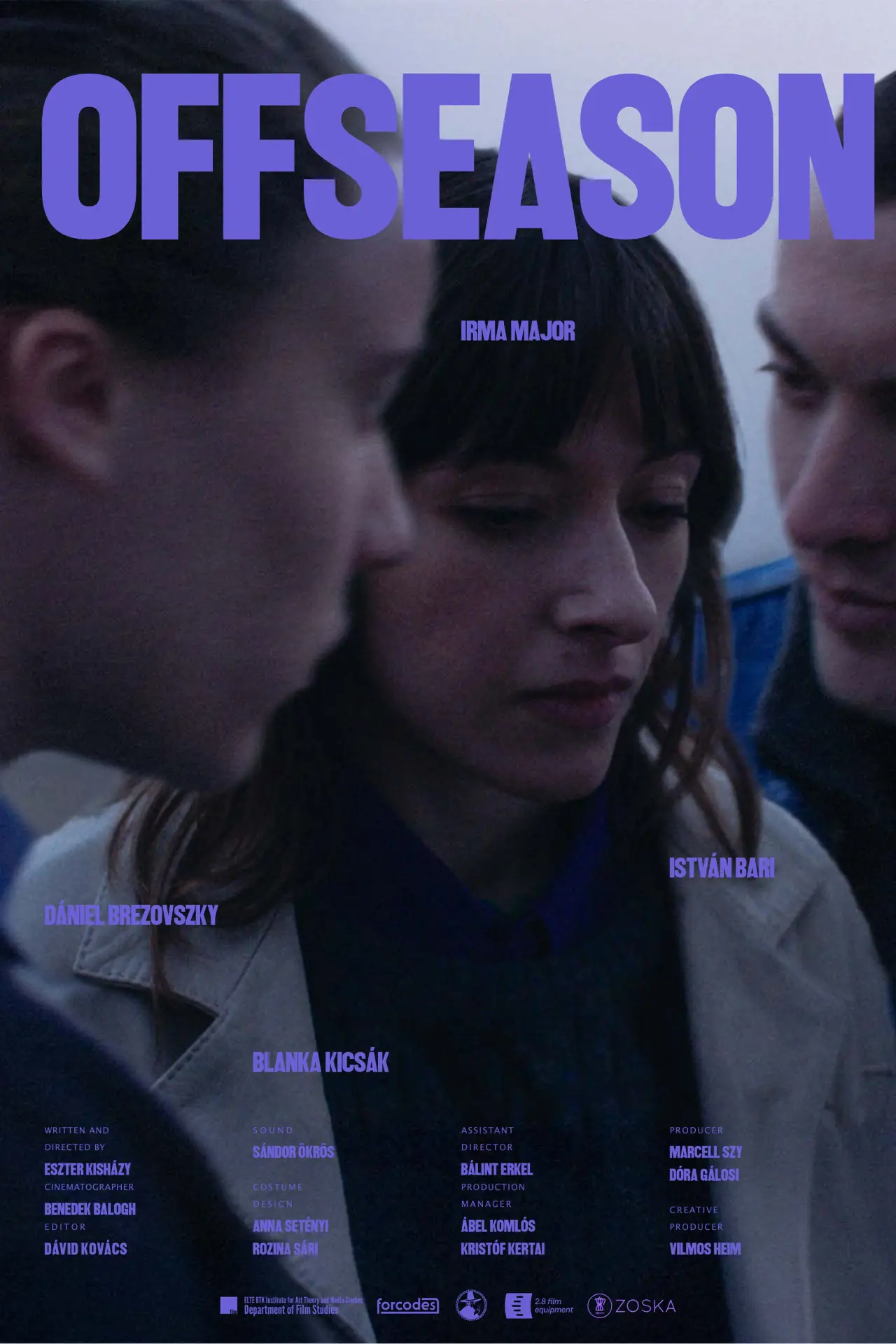 Plakat filmowy "Utószezon"