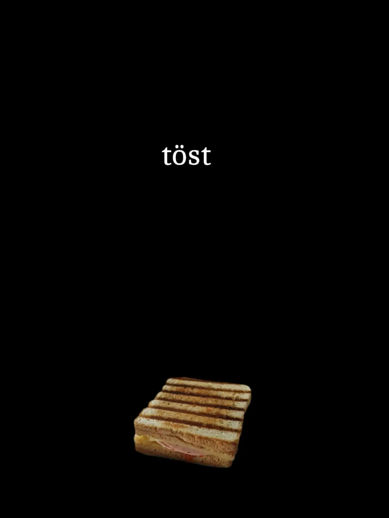 Plakat filmowy "Töst"