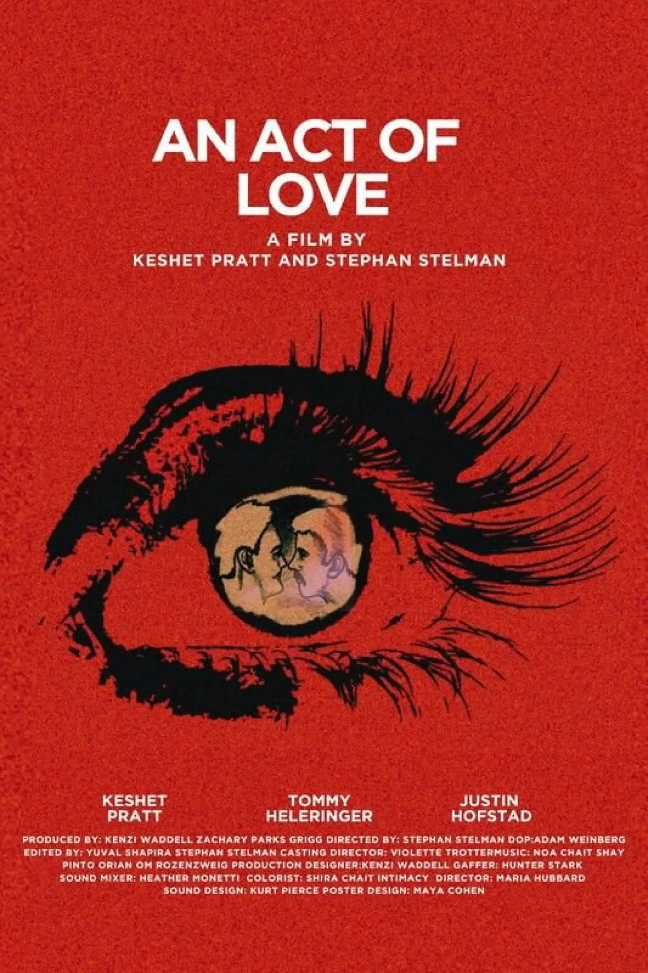 Plakat filmowy "An Act of Love"