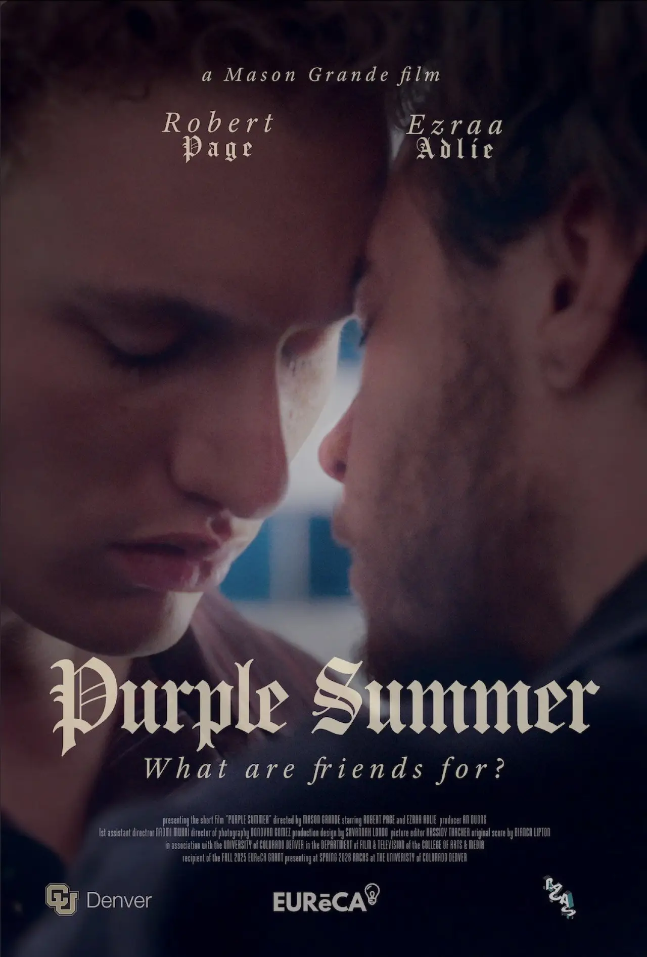 Plakat filmowy "Purple Summer"