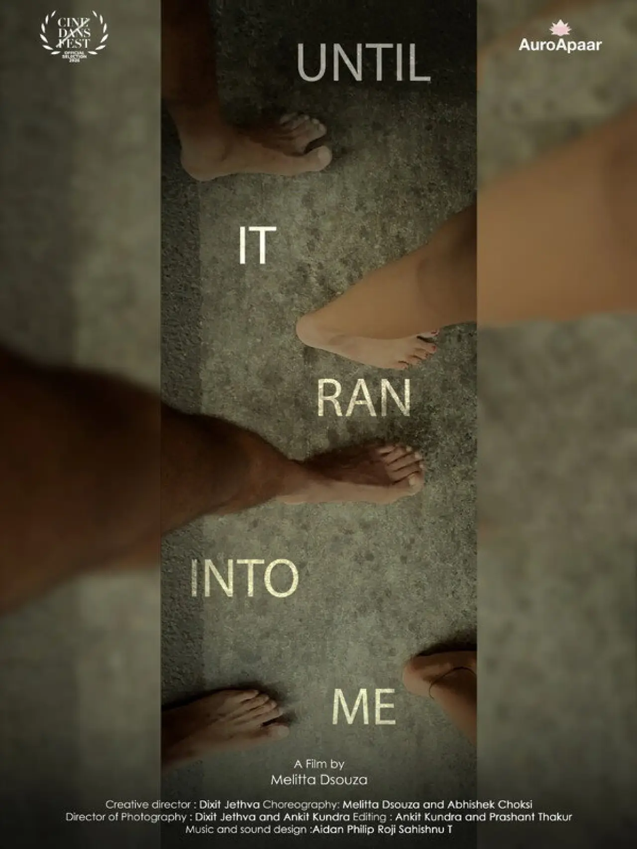 Plakat filmowy "Until It Ran Into Me"