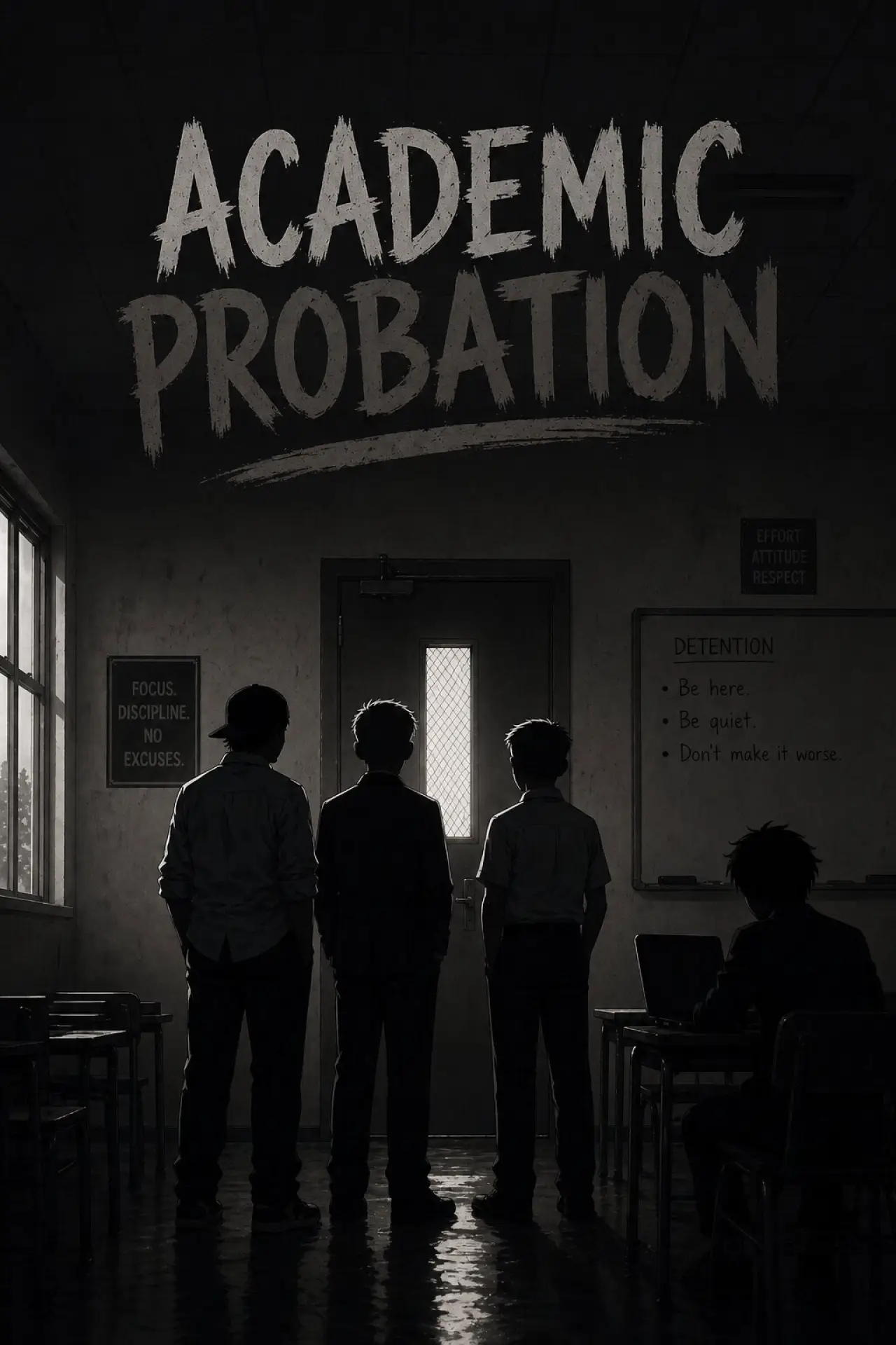 Plakat filmowy "Academic Probation"