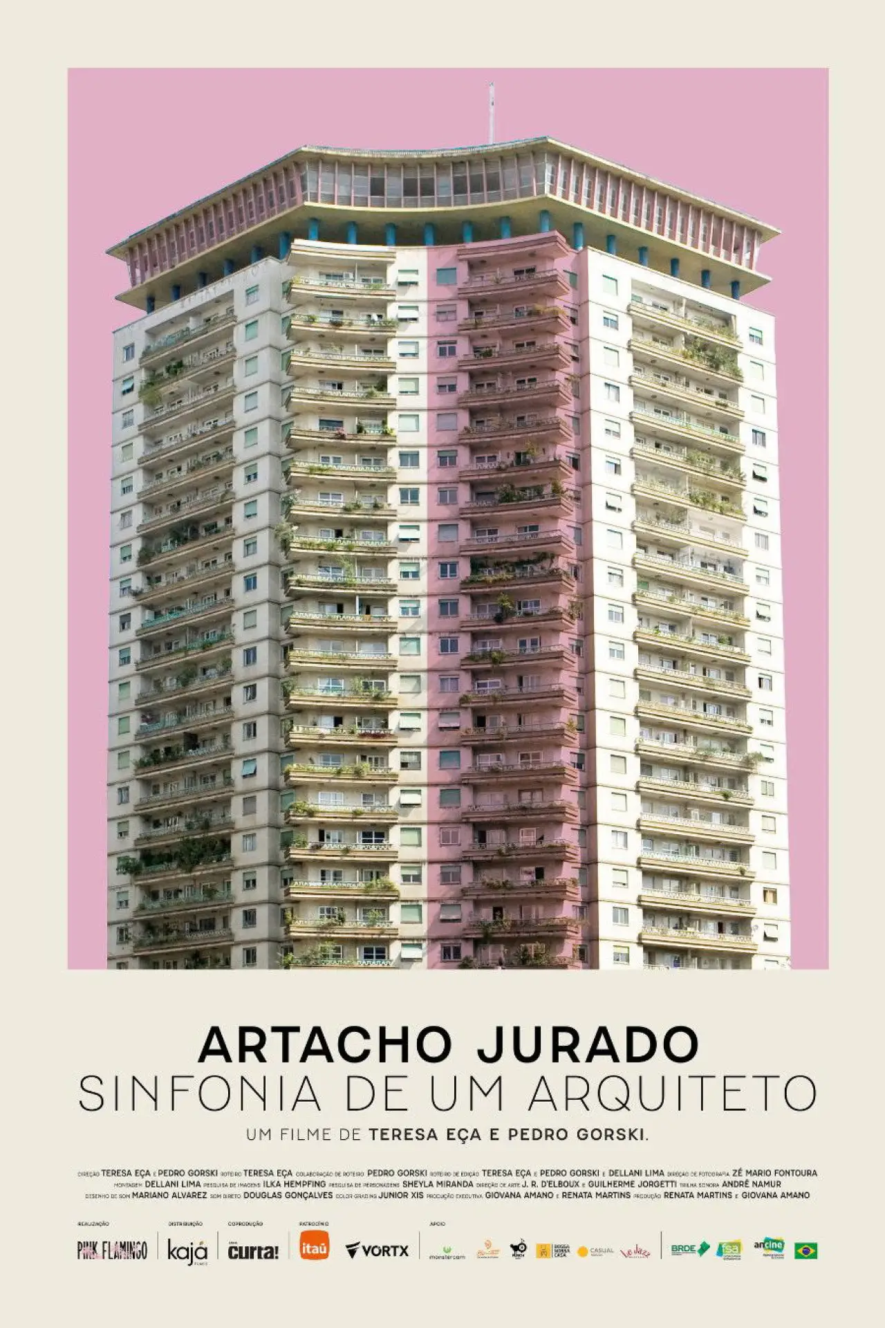 Plakat filmowy "Artacho Jurado: Sinfonia de um Arquiteto"
