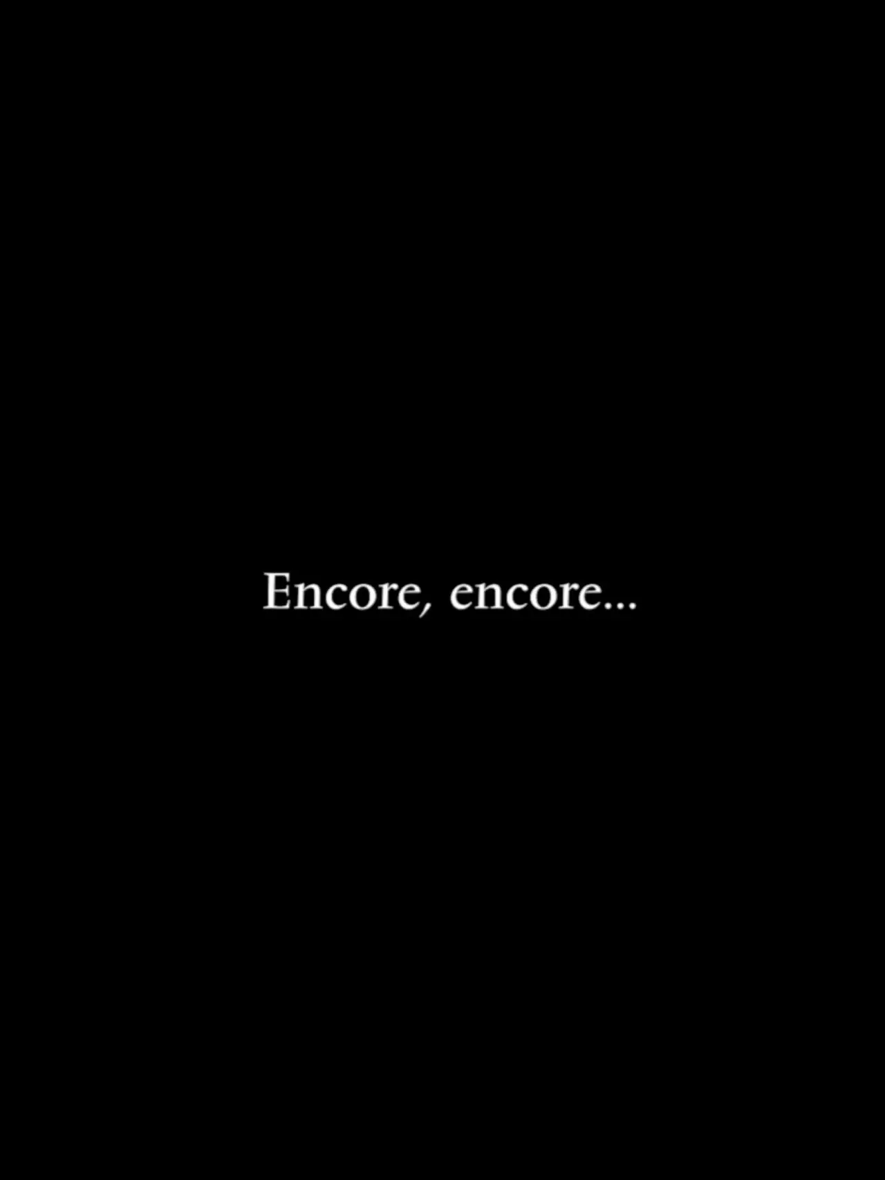 Plakat filmowy "Encore, encore..."