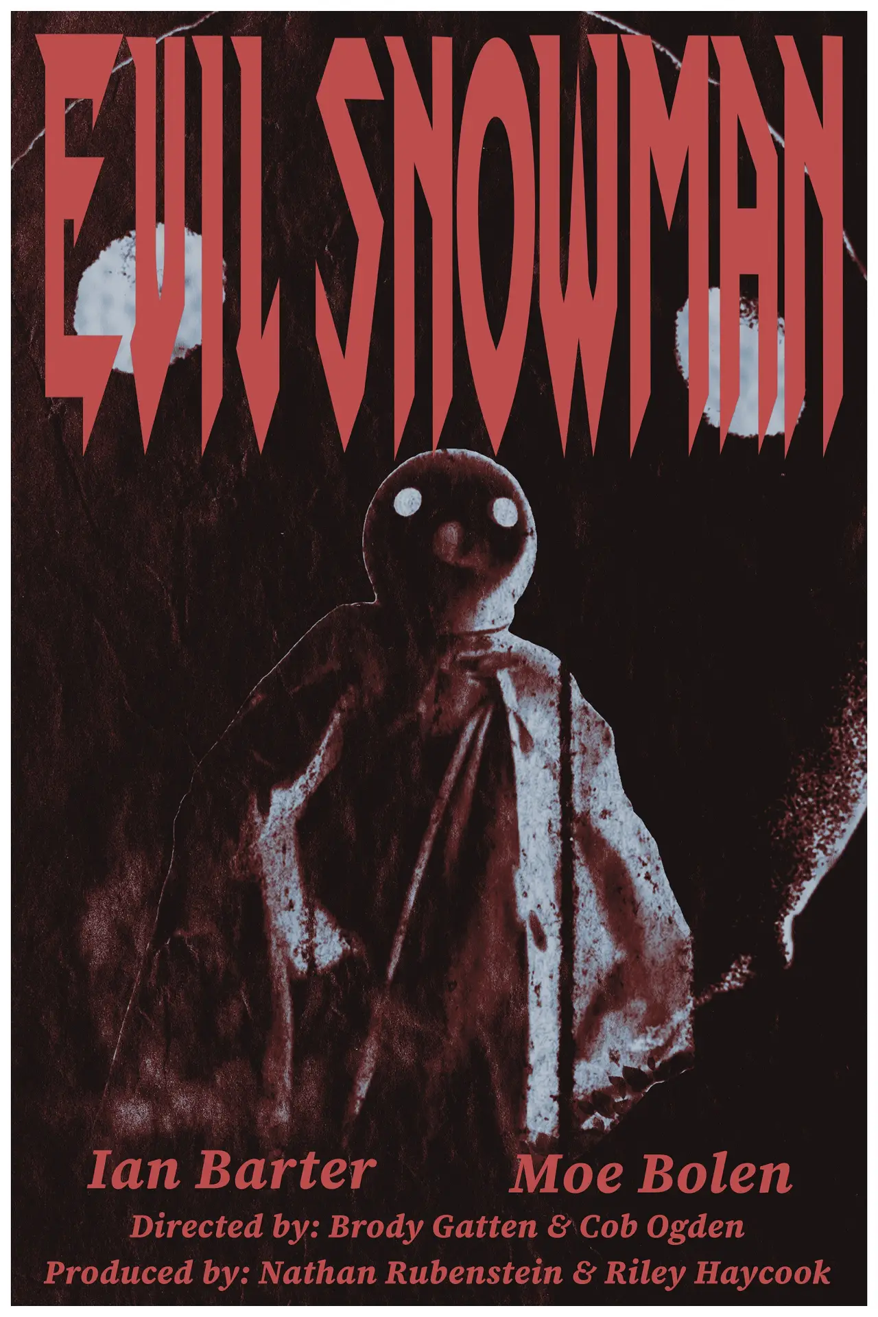 Plakat filmowy "Evil Snowman"