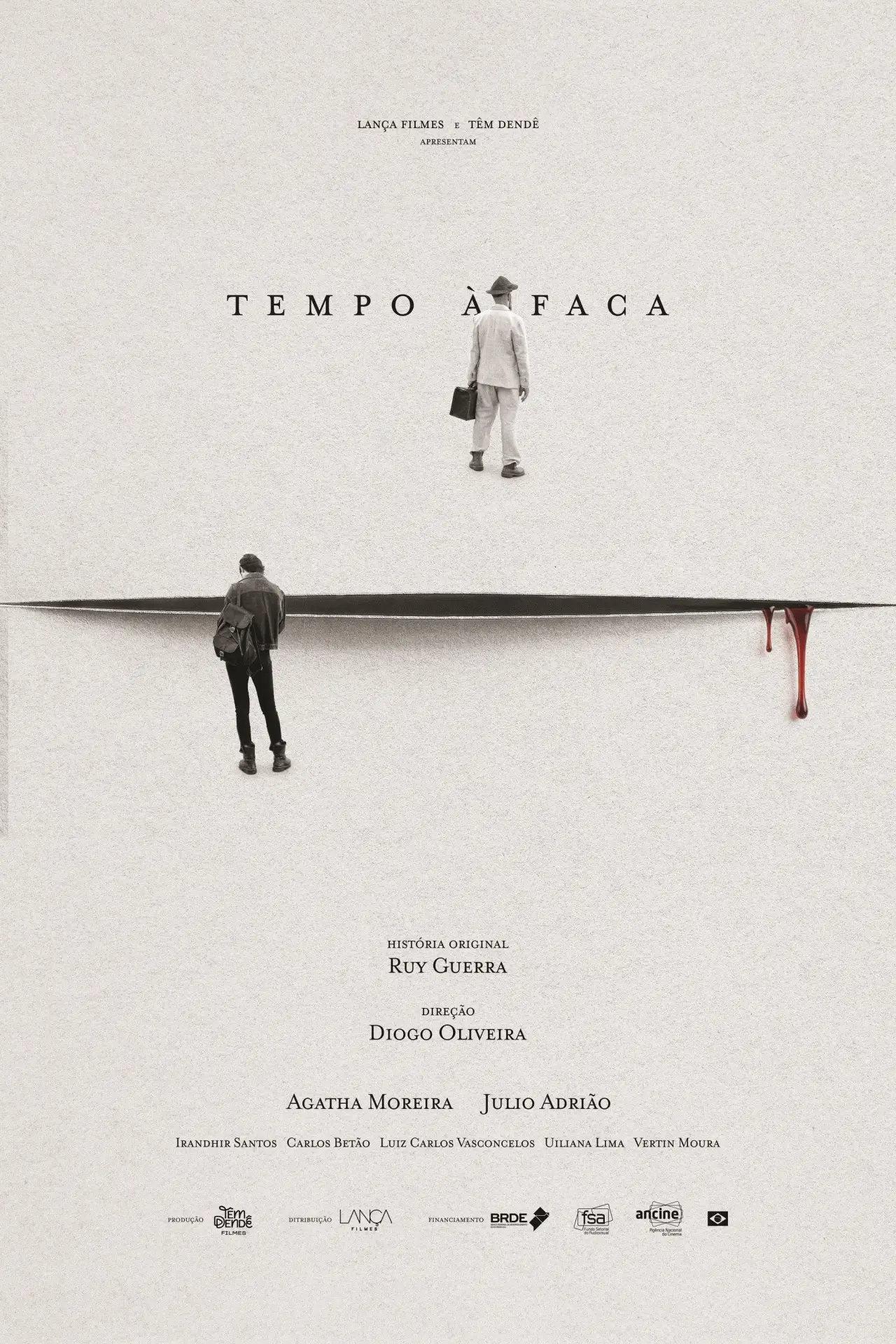 Plakat filmowy "Tempo à Faca"