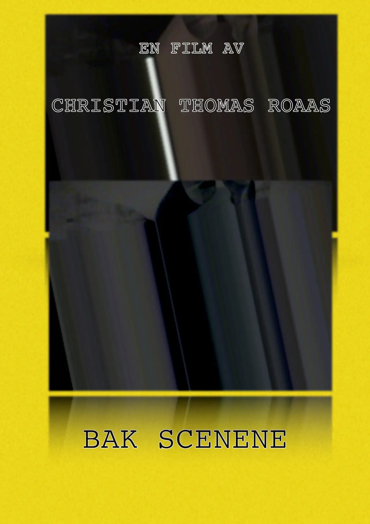 Plakat filmowy "Bak scenene"