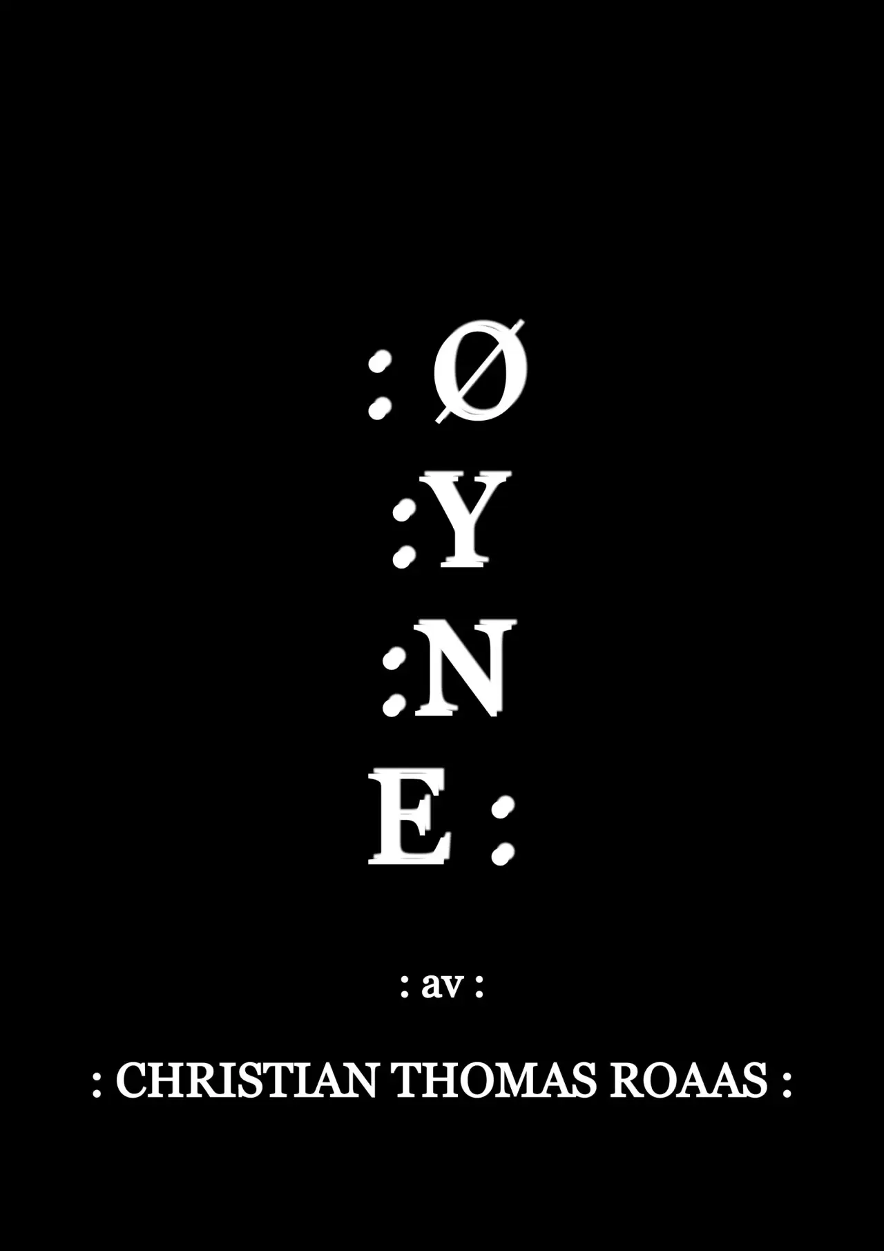 Plakat filmowy "Øyne"