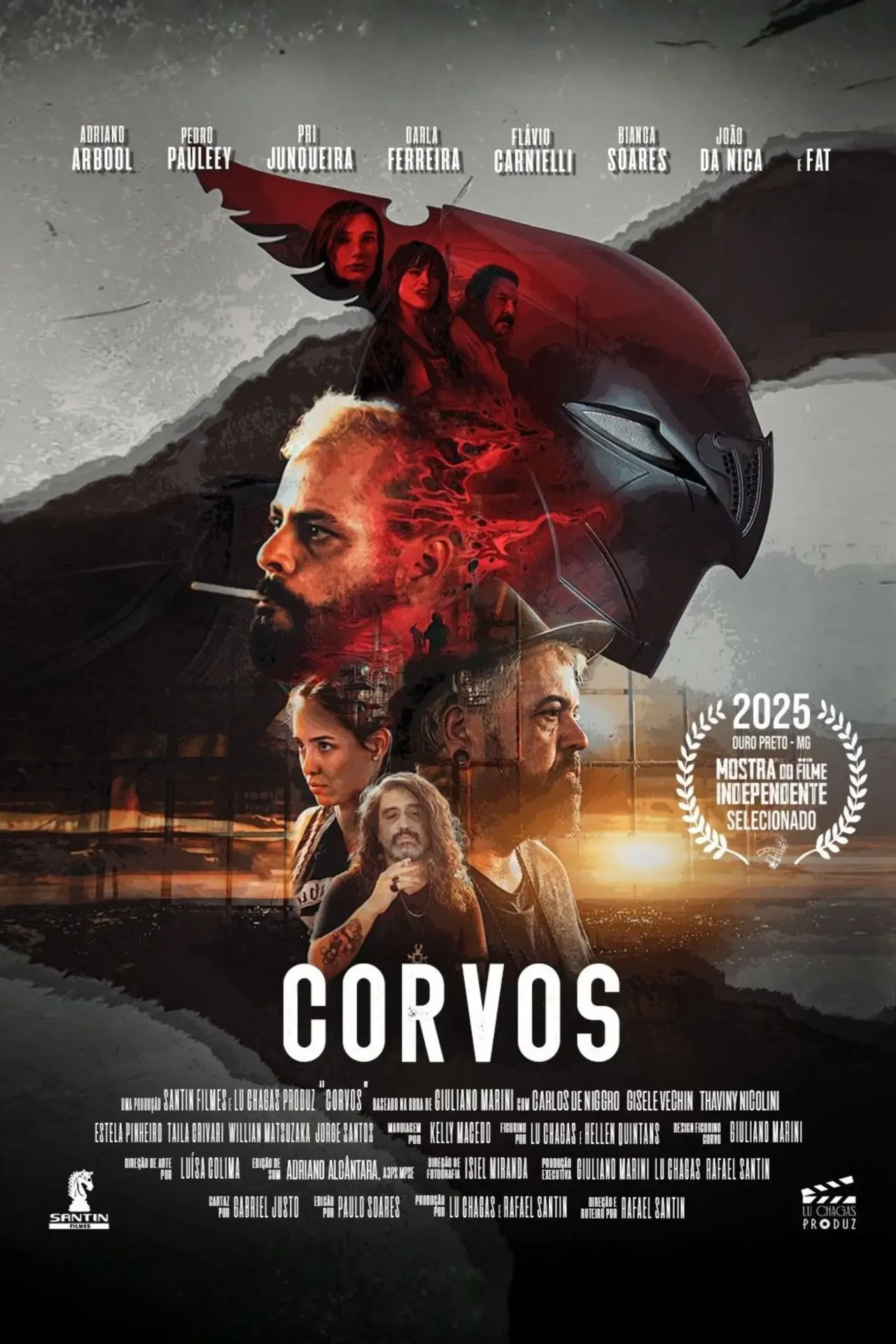 Plakat filmowy "CORVOS"