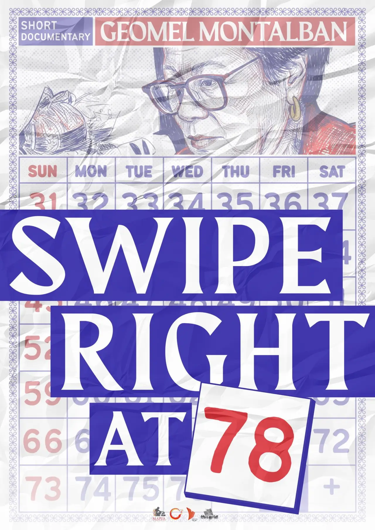 Plakat filmowy "Swipe Right At 78"