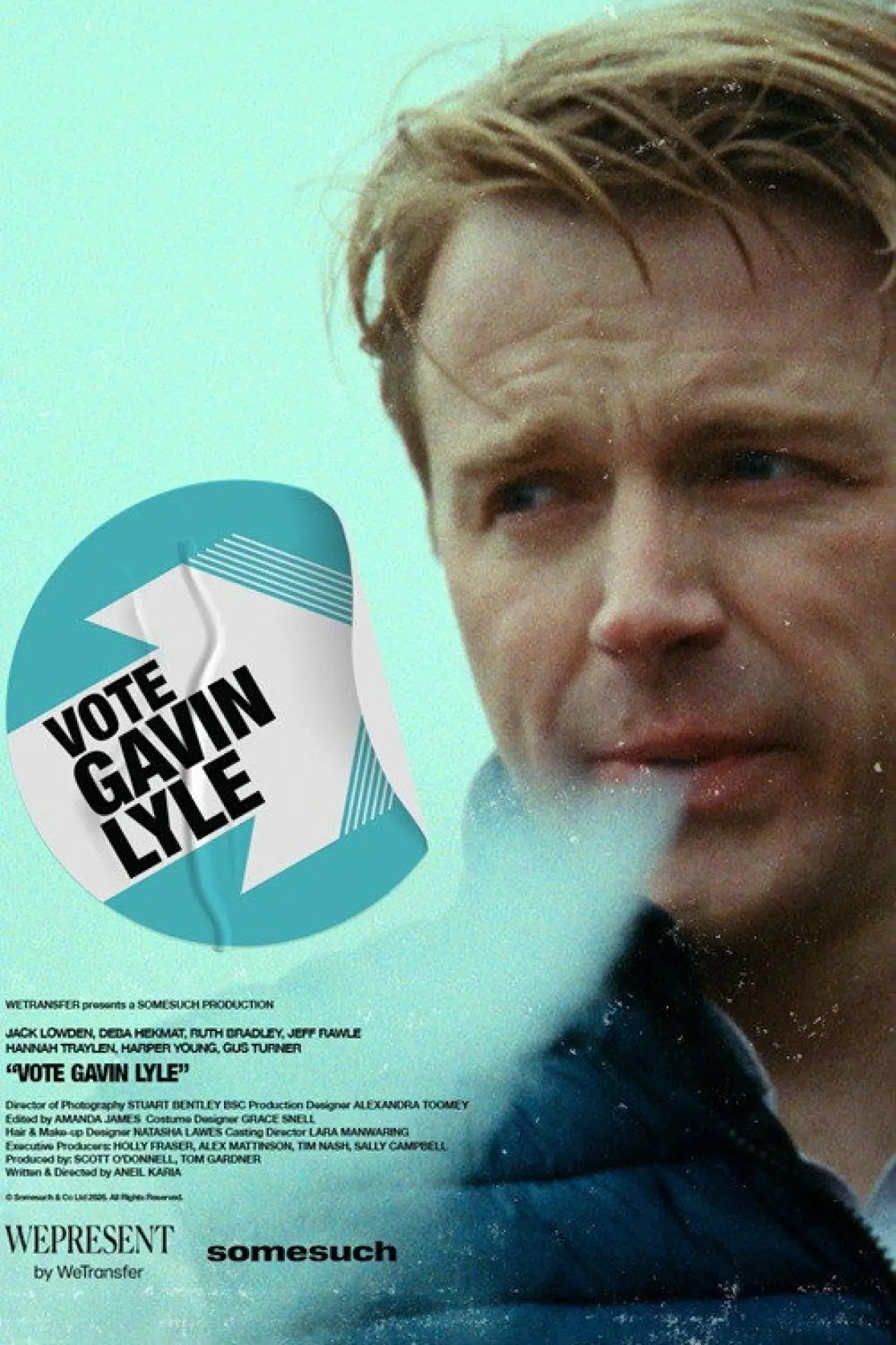 Plakat filmowy "Vote Gavin Lyle"
