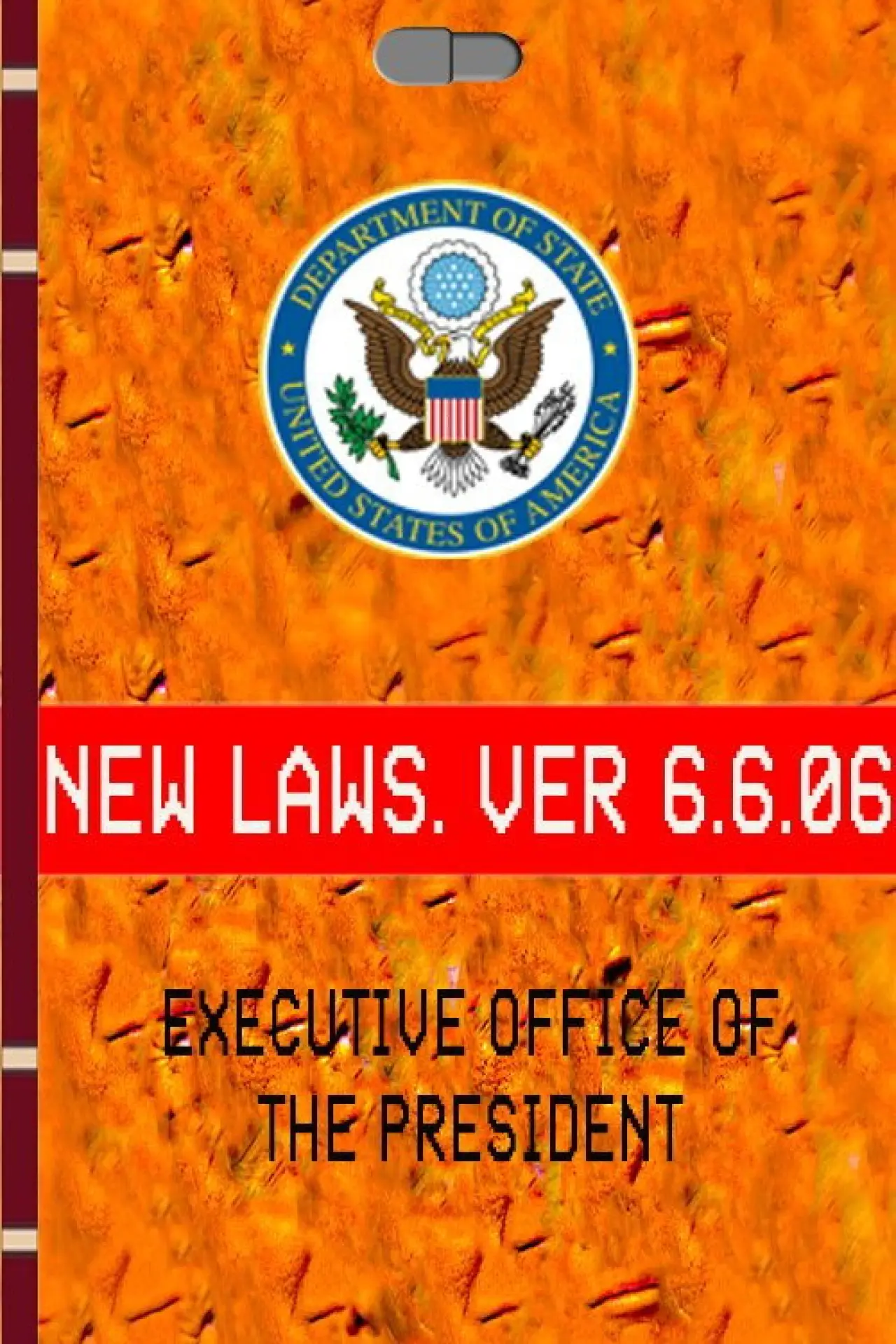 Plakat filmowy "Message from President Trump (Archived) March 10th, 2032. Uncut 720p version."
