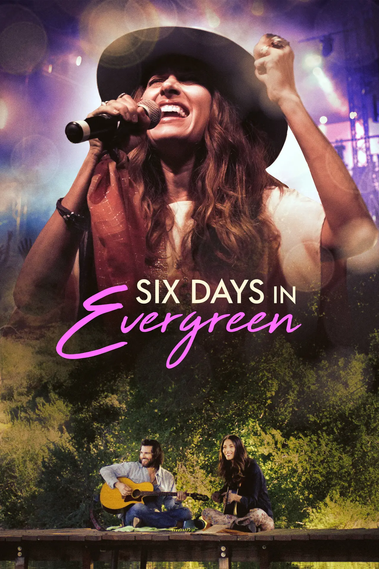 Plakat filmowy "Six Days in Evergreen"