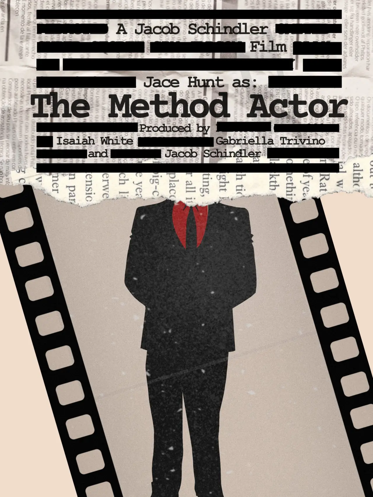 Plakat filmowy "The Method Actor"