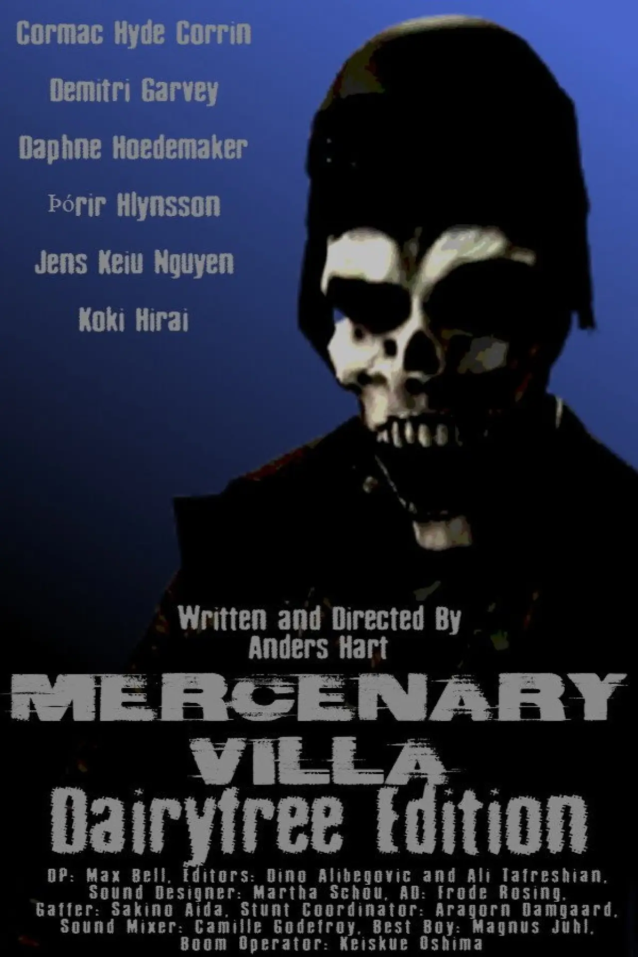 Plakat filmowy "Mercenary Villa: Dairy Free Edition"