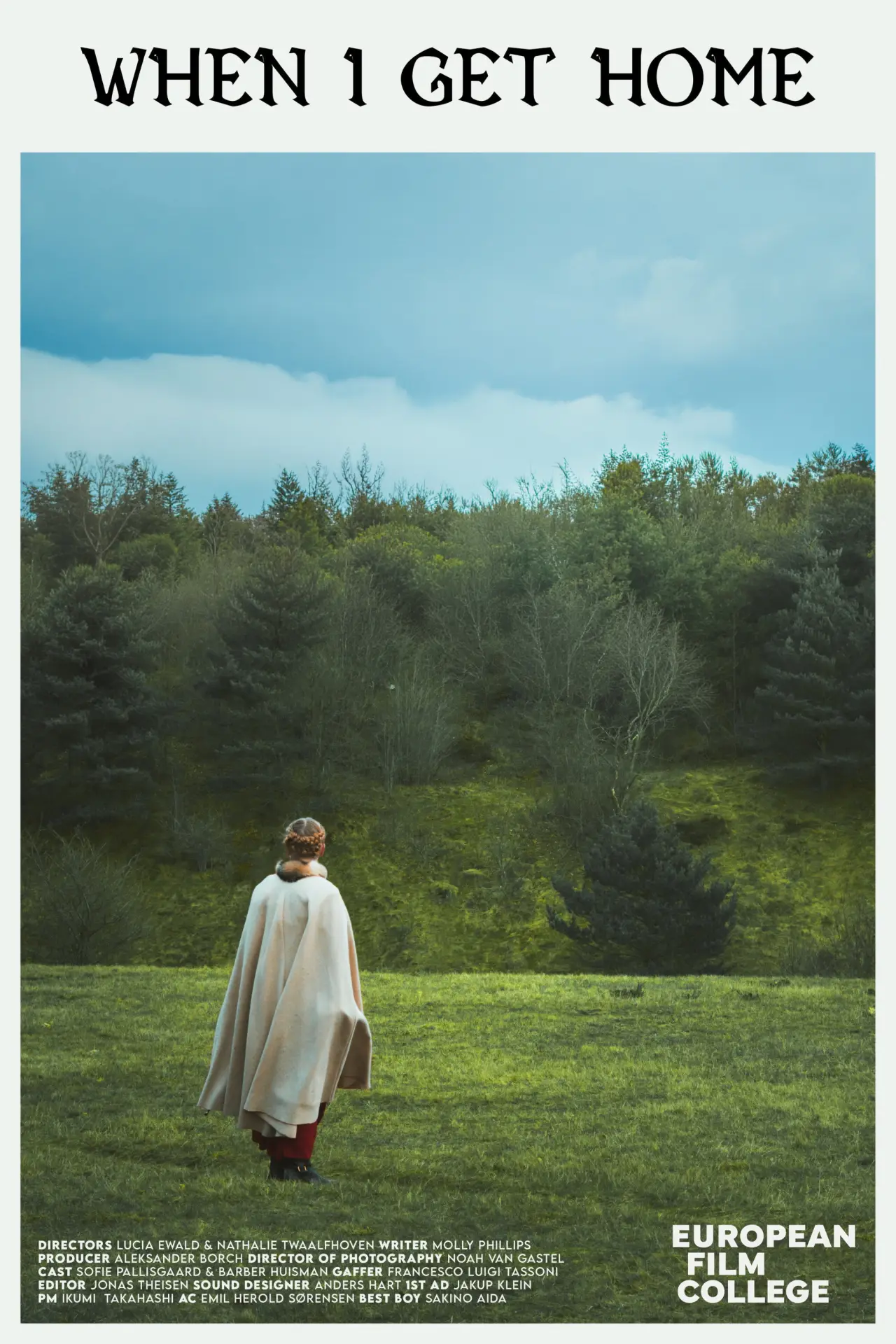 Plakat filmowy "When I Get Home"