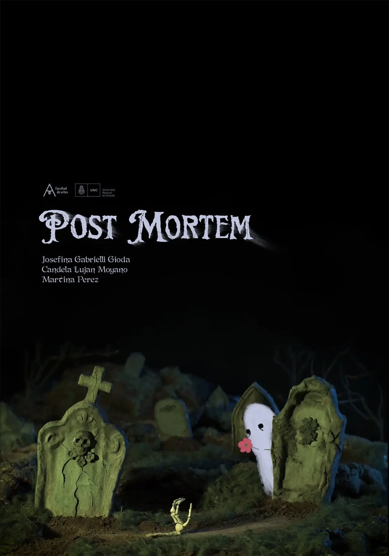 Plakat filmowy "Post Mortem"