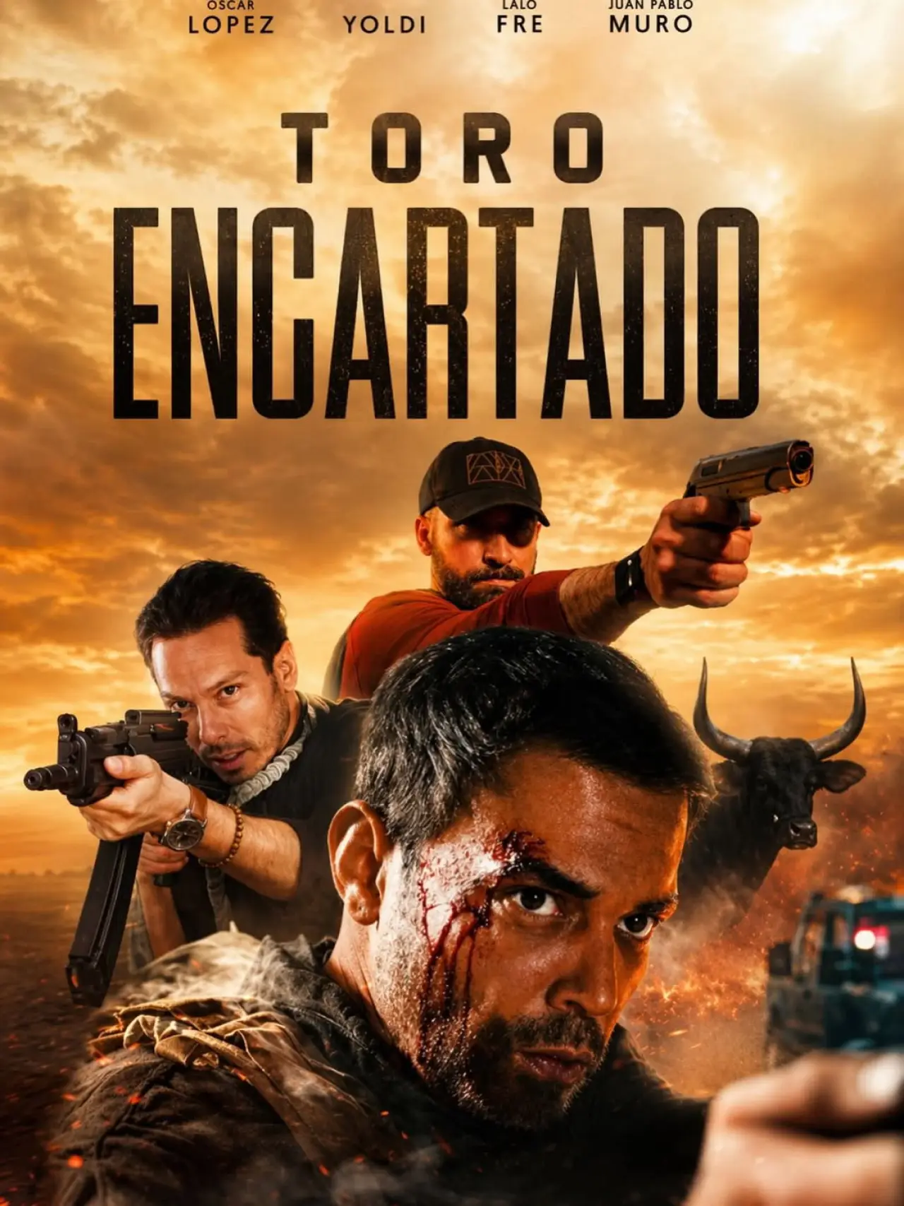 Plakat filmowy "Toro Encartado"