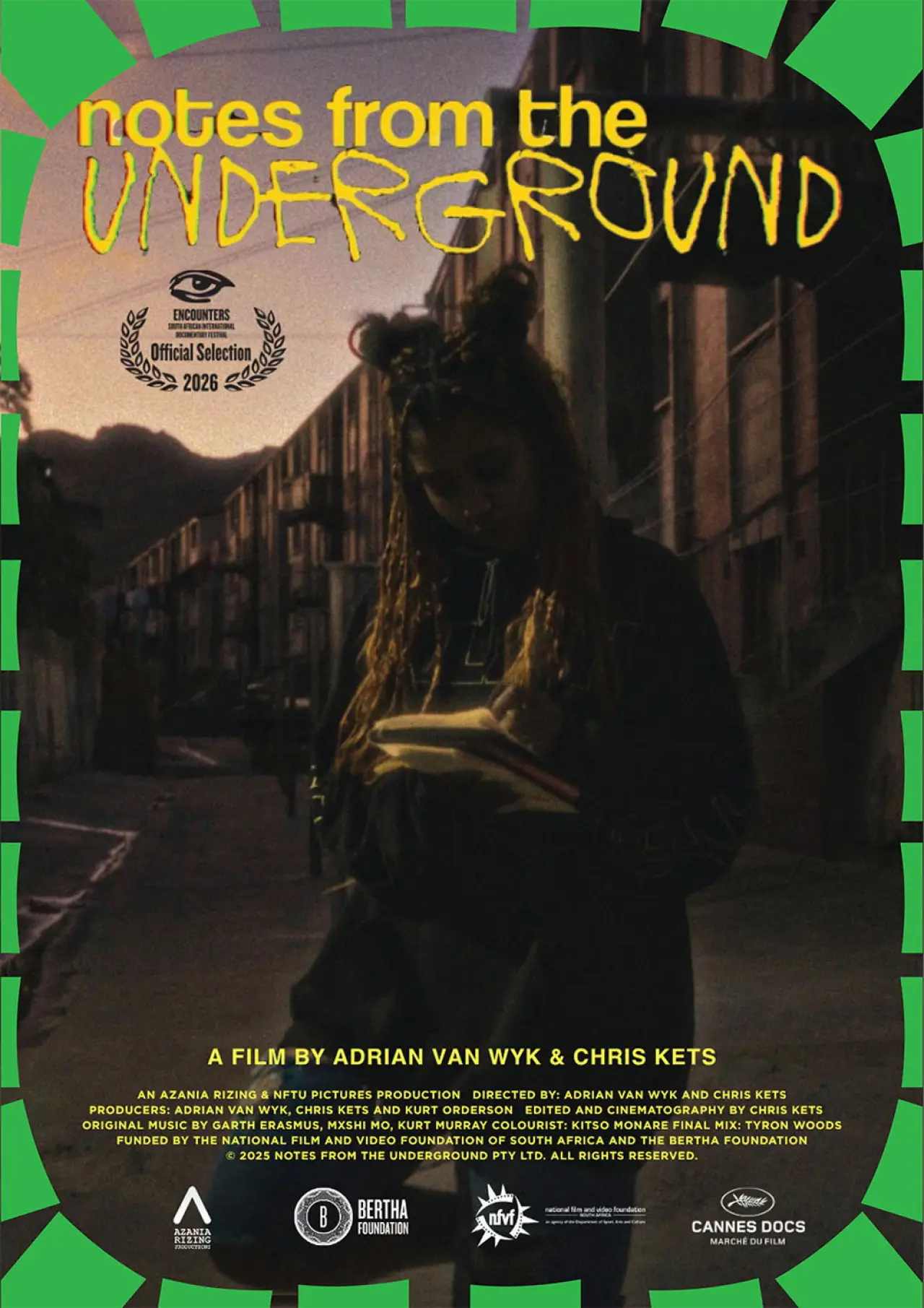 Plakat filmowy "Notes from the Underground"
