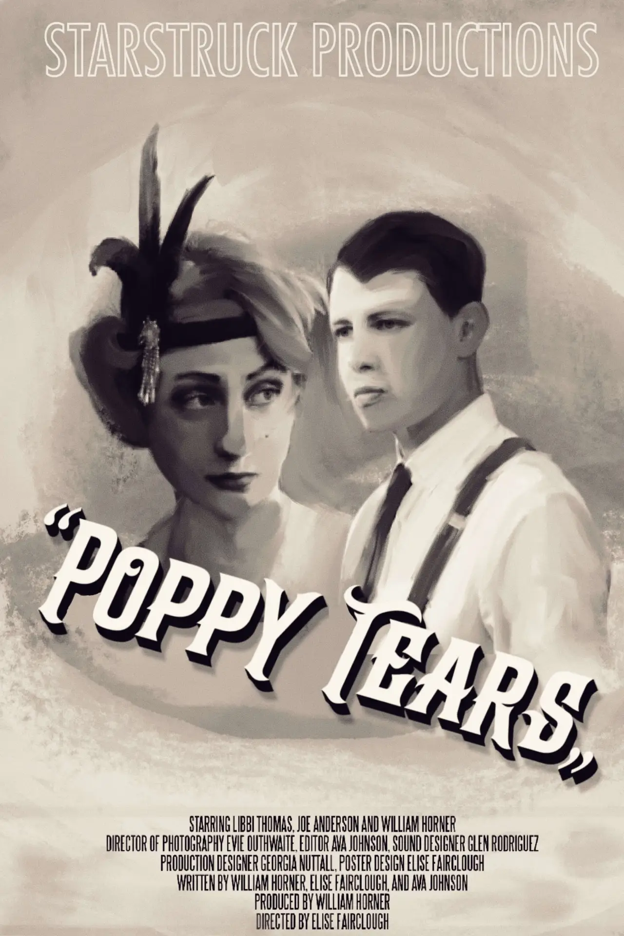 Plakat filmowy "Poppy Tears"