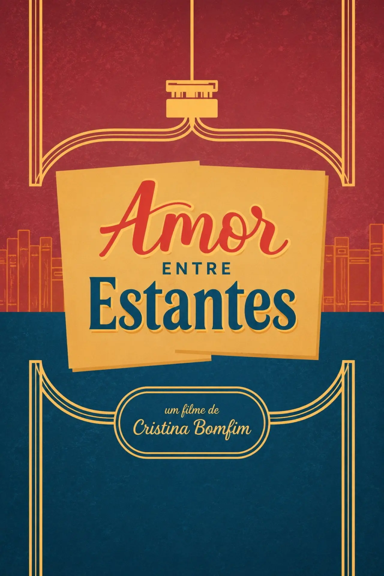 Plakat filmowy "Amor entre Estantes"