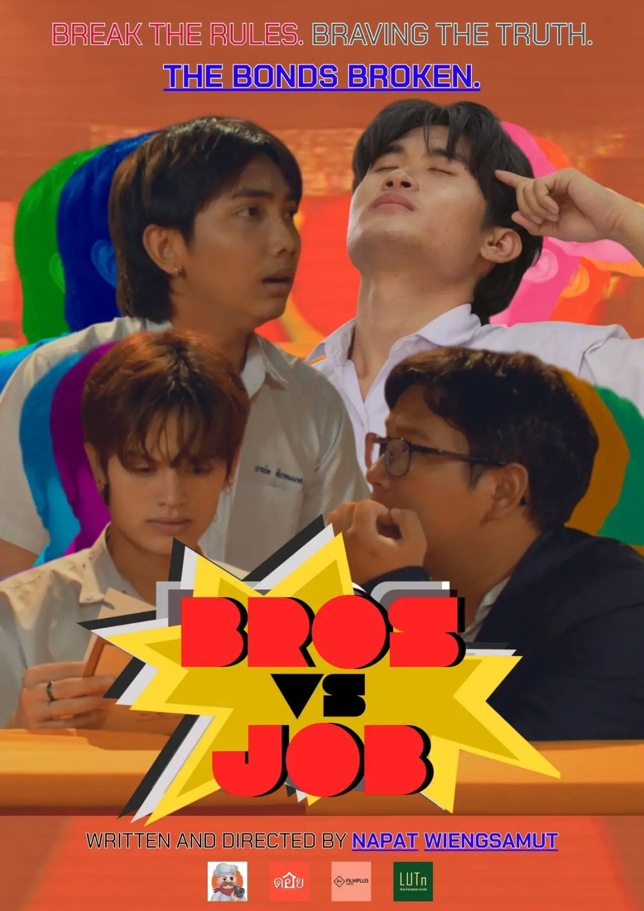 Plakat filmowy "Bros vs. Job"