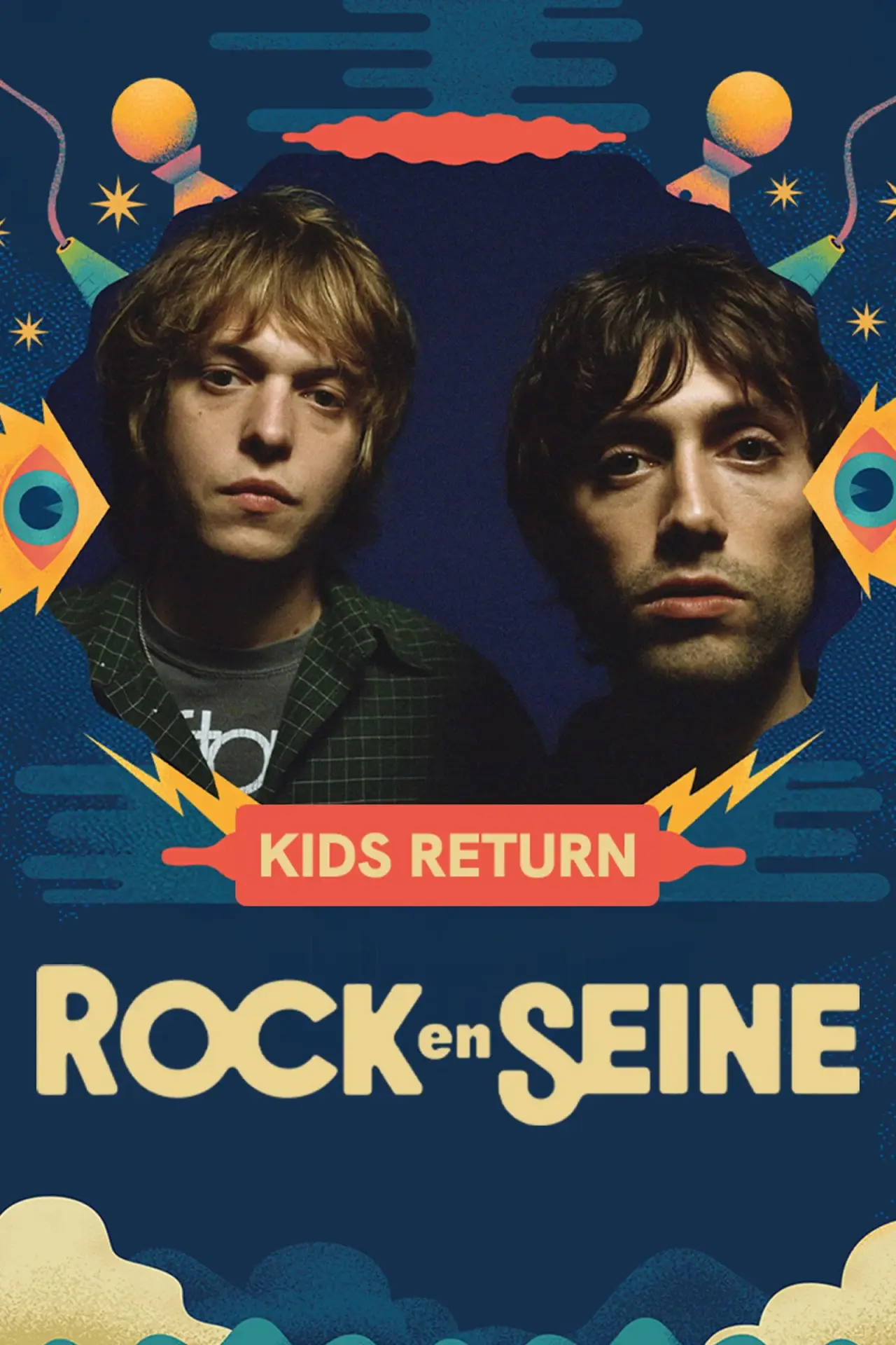 Plakat filmowy "Kids Return - Rock en Seine 2025"