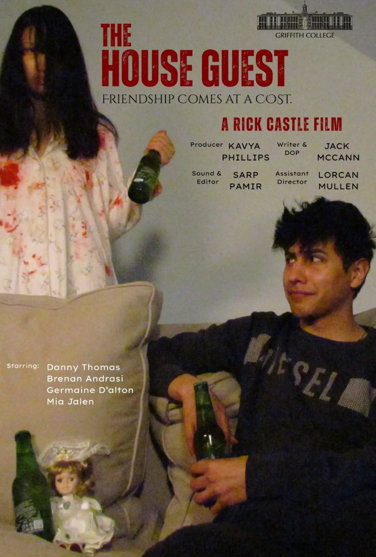 Plakat filmowy "The House Guest"