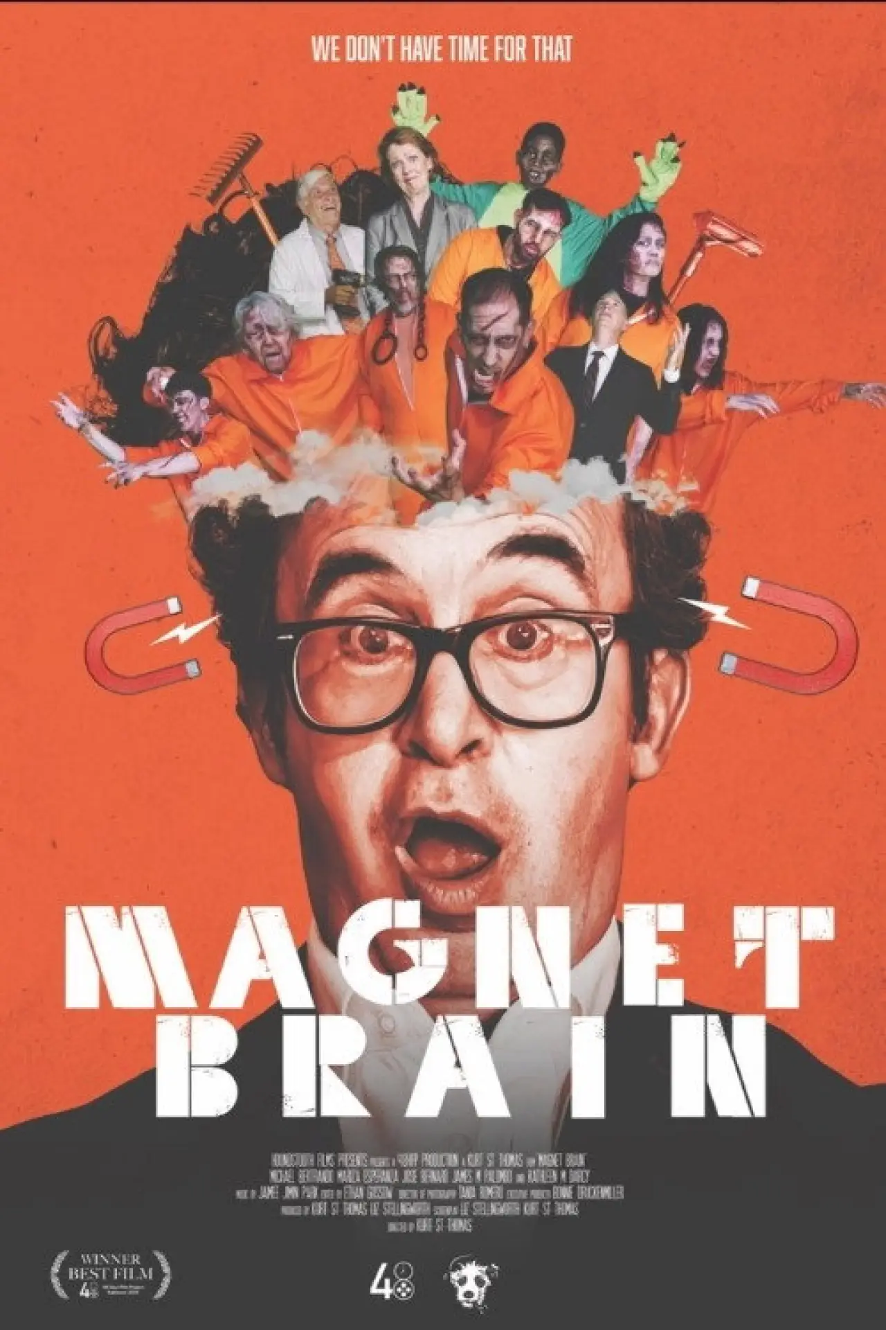 Plakat filmowy "Magnet Brain"