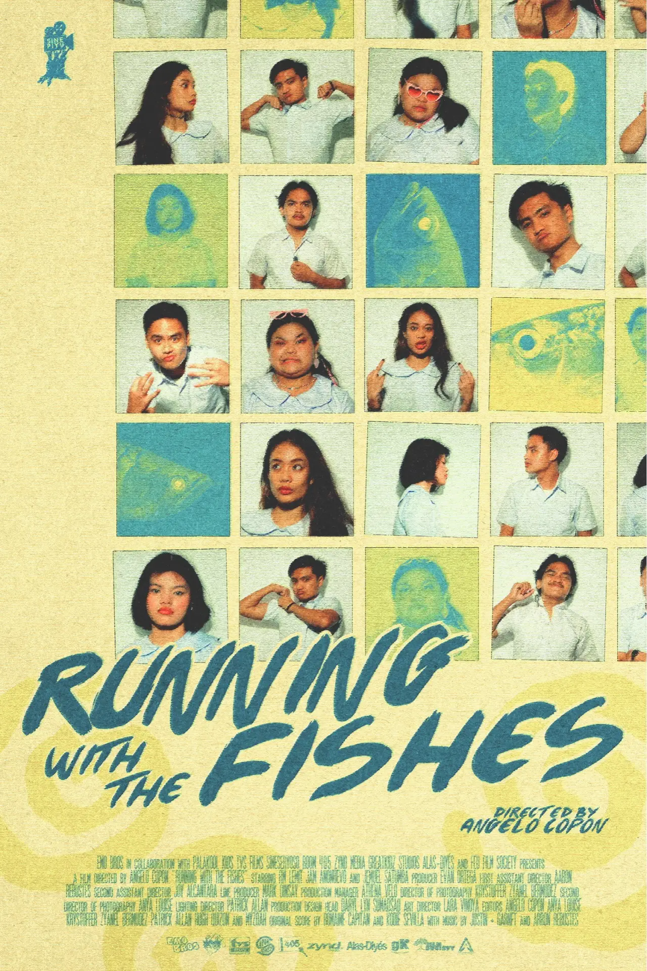 Plakat filmowy "Running with the Fishes"