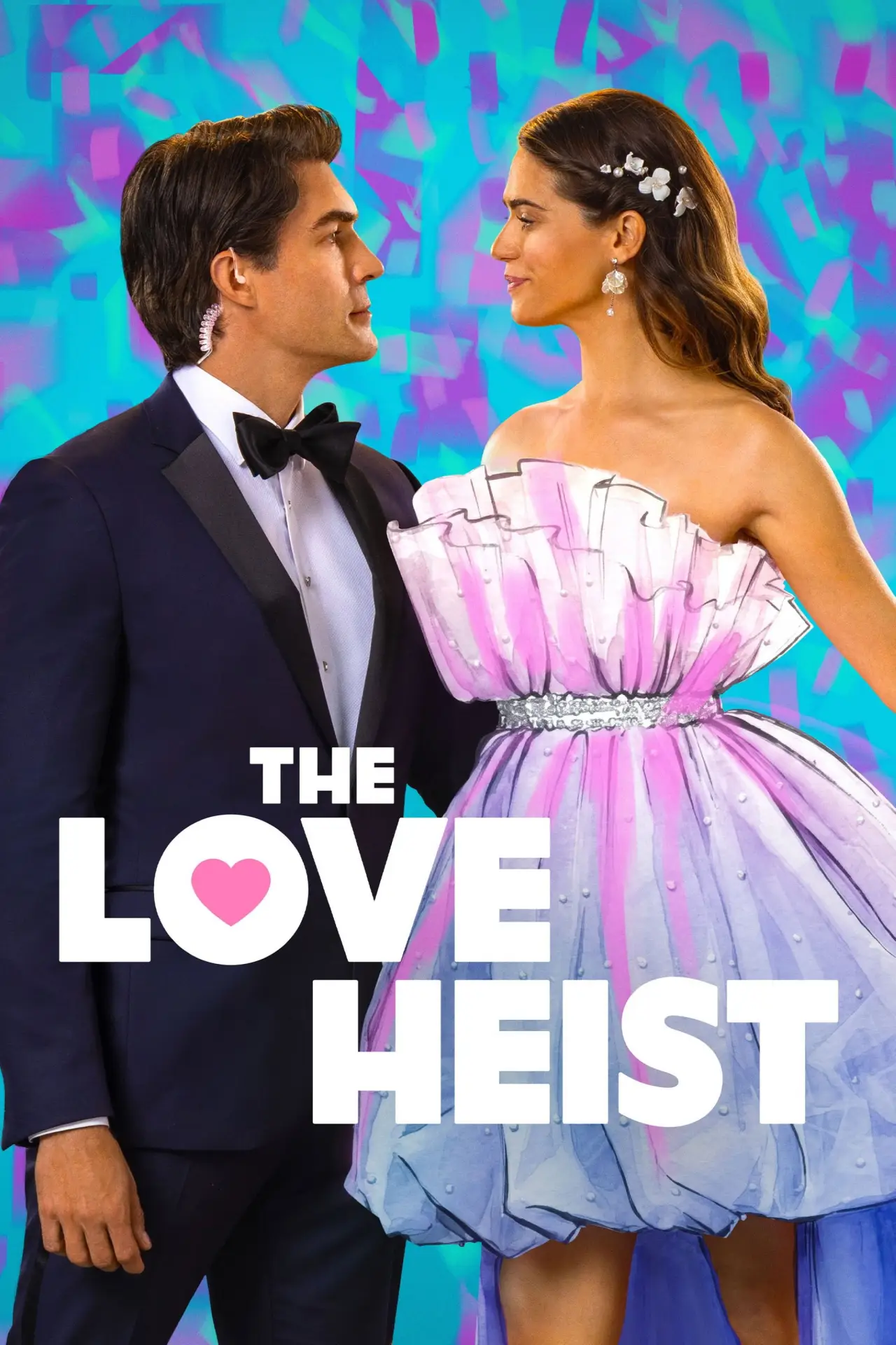 Plakat filmowy "The Love Heist"