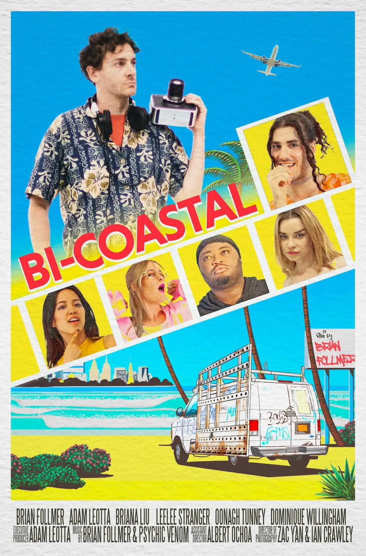Plakat filmowy "Bi-Coastal"