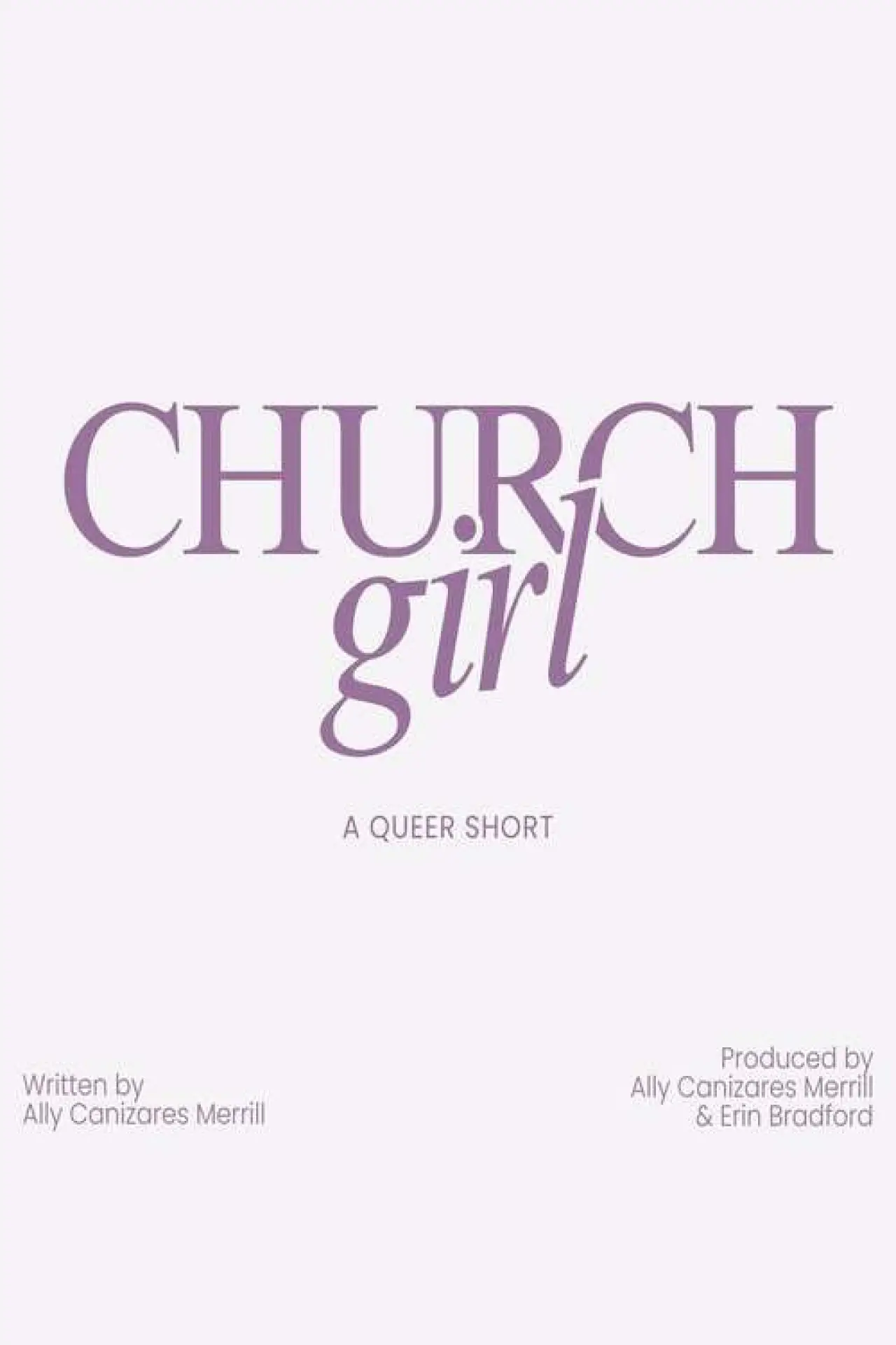 Plakat filmowy "Church Girl"