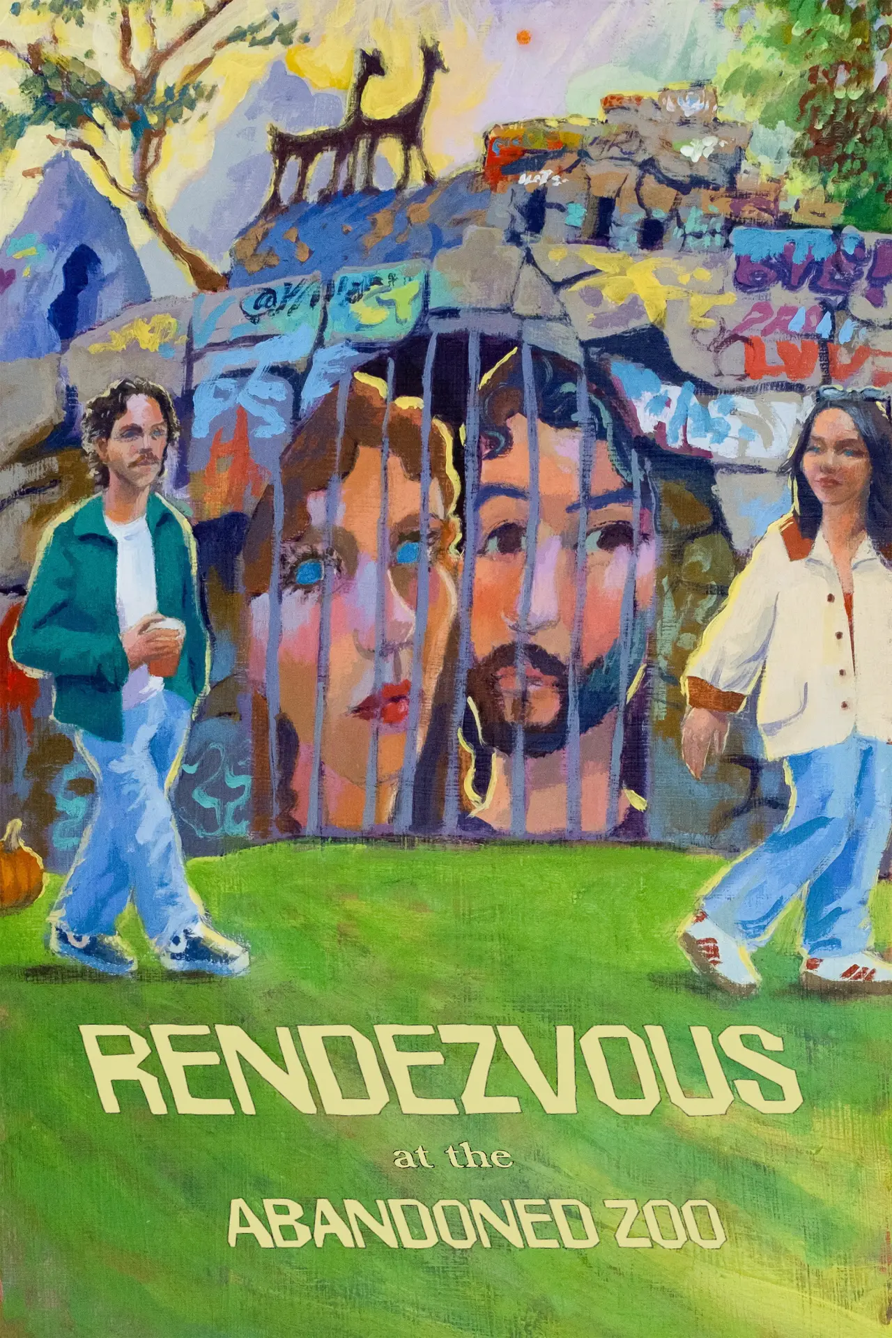 Plakat filmowy "Rendezvous at the Abandoned Zoo"