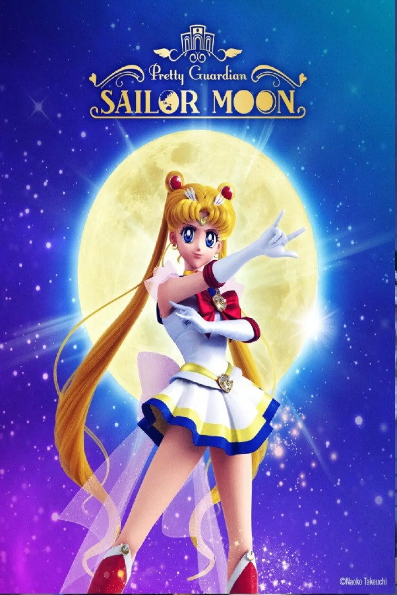 Plakat filmowy "Pretty Guardian Sailor Moon the Miracle: Moon Palace Chapter Deluxe"