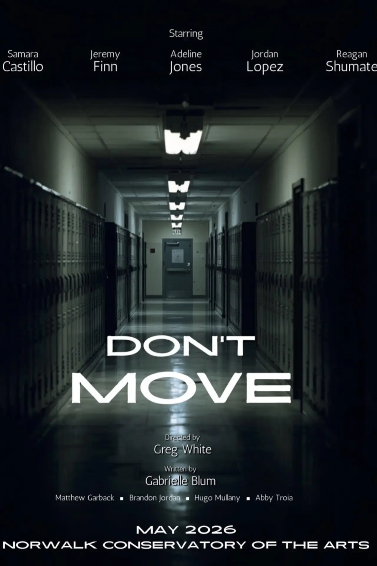 Plakat filmowy "Don’t Move"