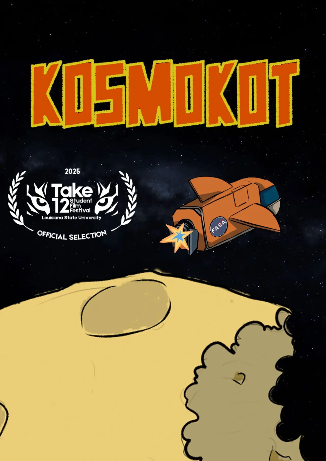 Plakat filmowy "Kosmokot"