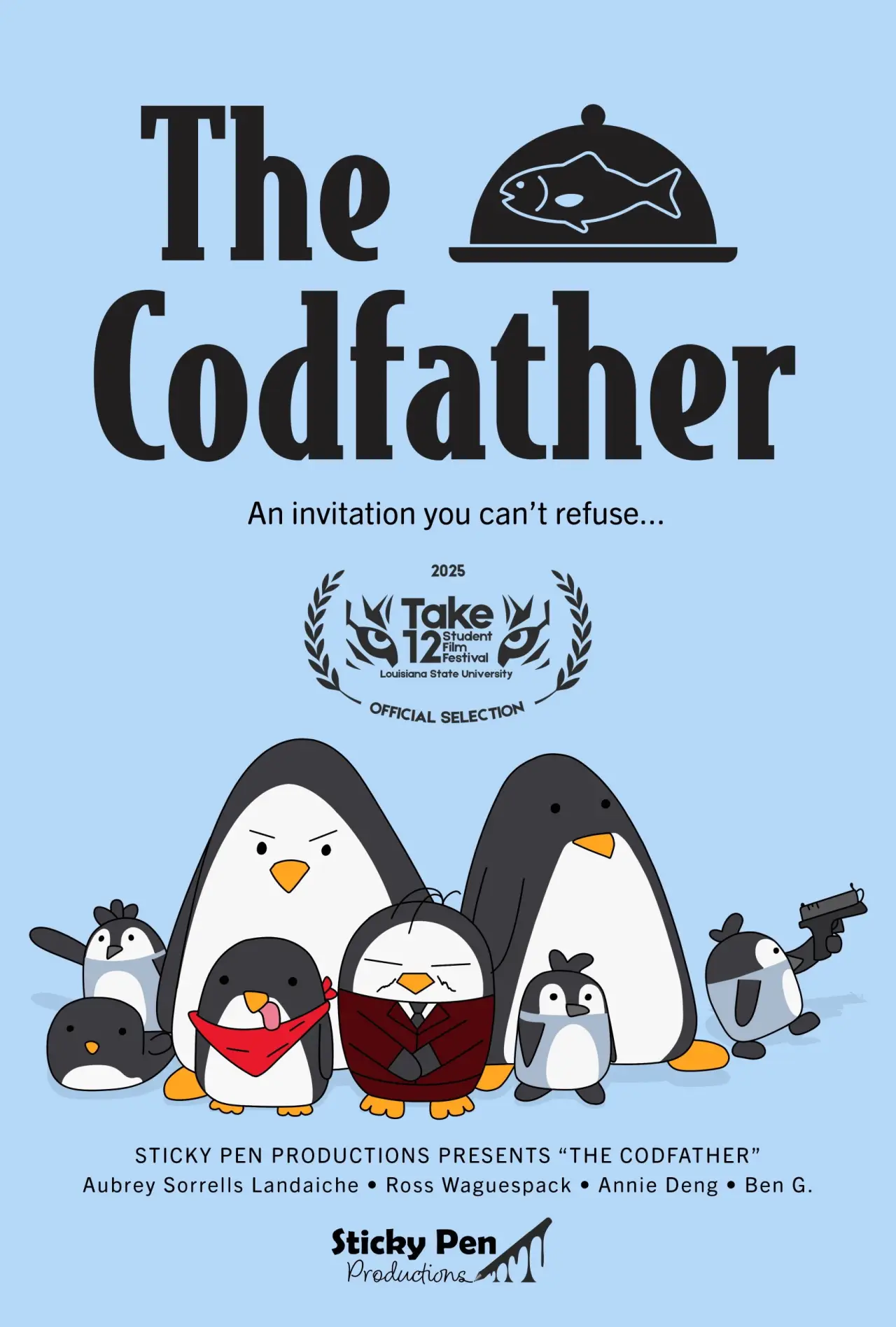 Plakat filmowy "The Codfather"