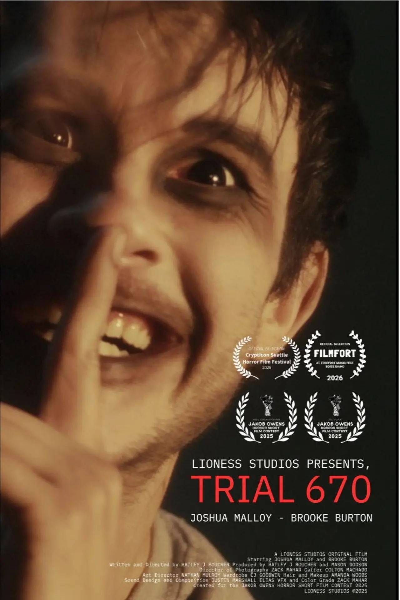 Plakat filmowy "Trial 670"