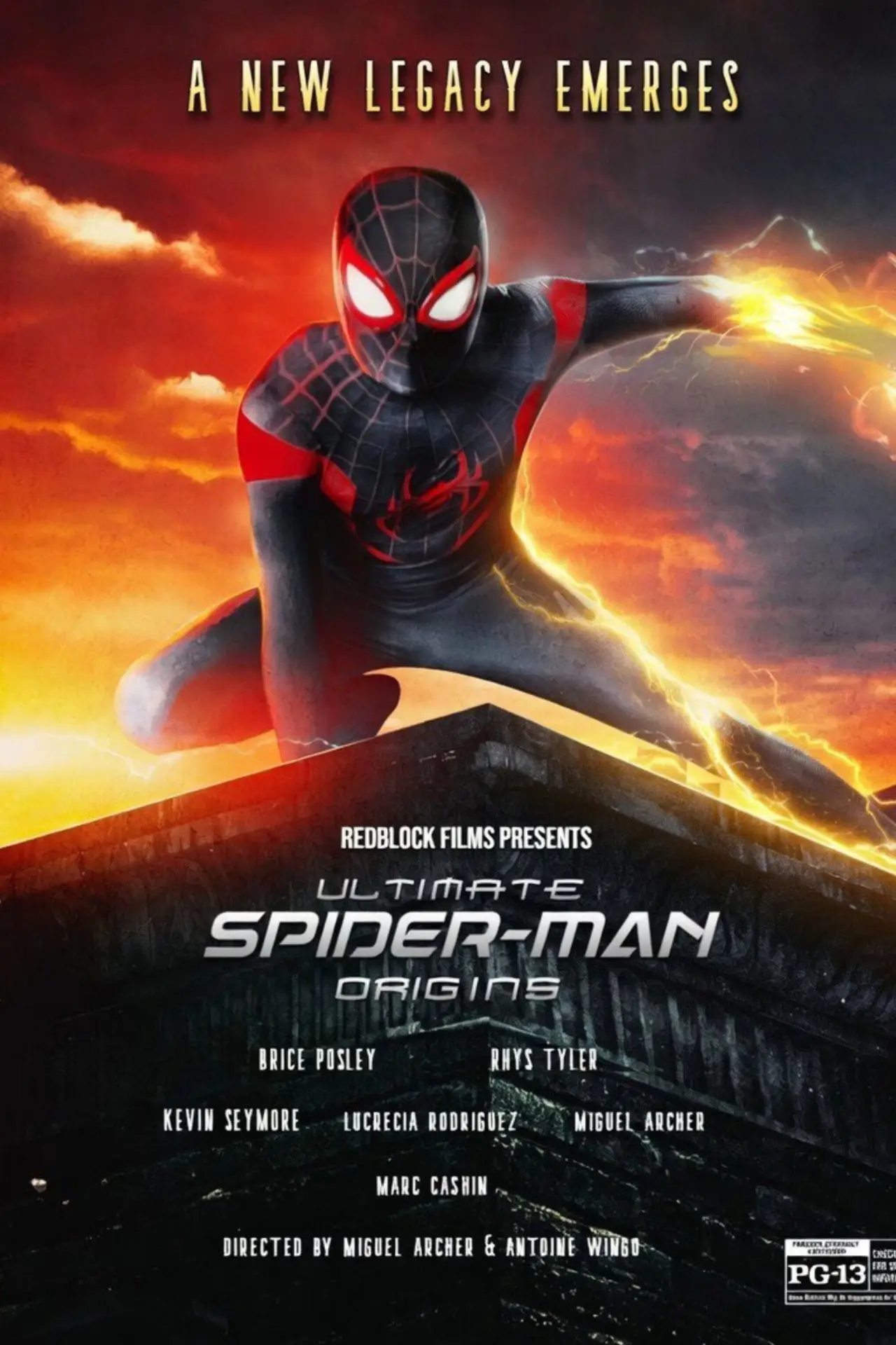 Plakat filmowy "Ultimate Spider-Man: Origins"