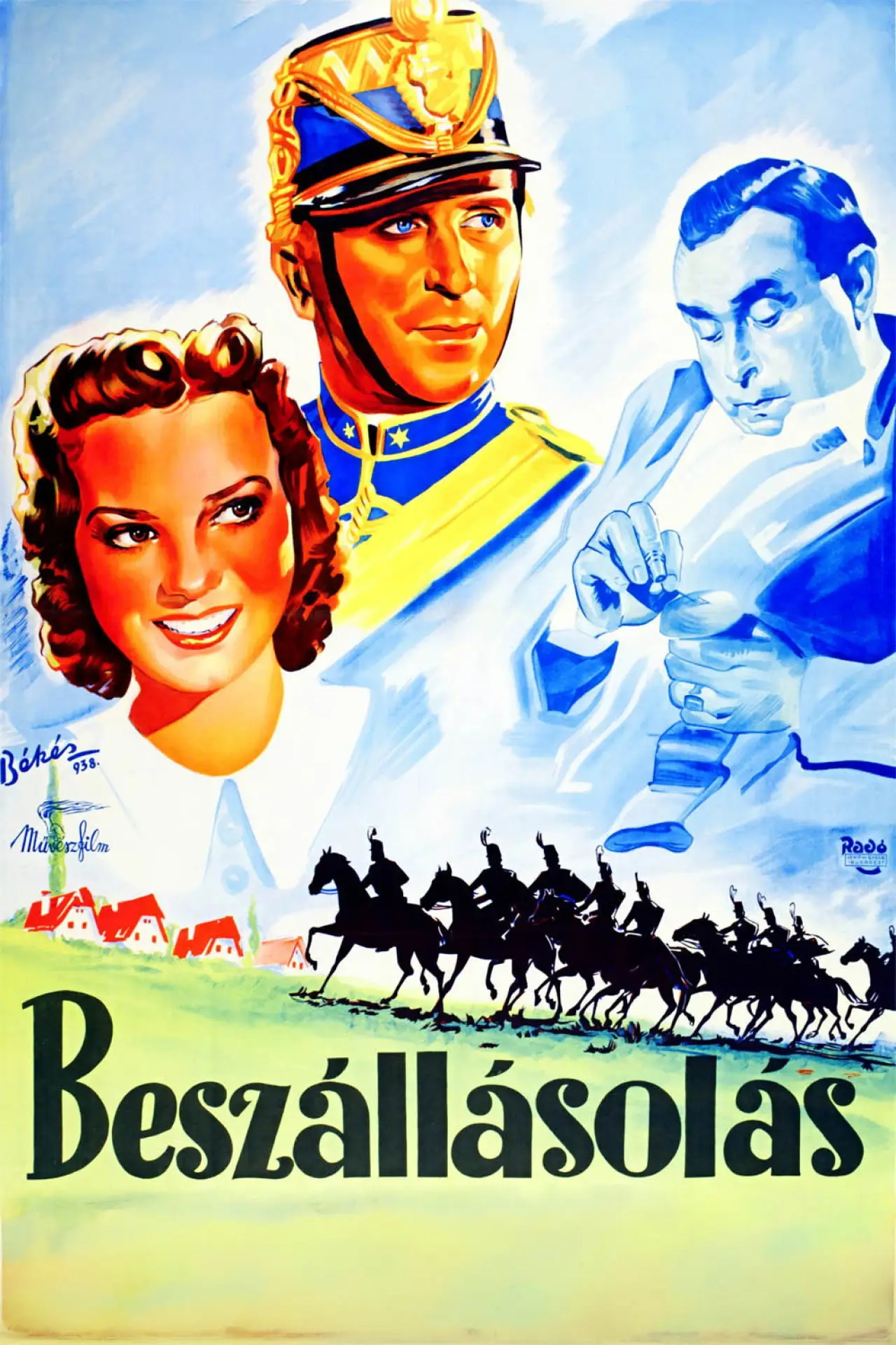 Plakat filmowy "Beszállásolás"