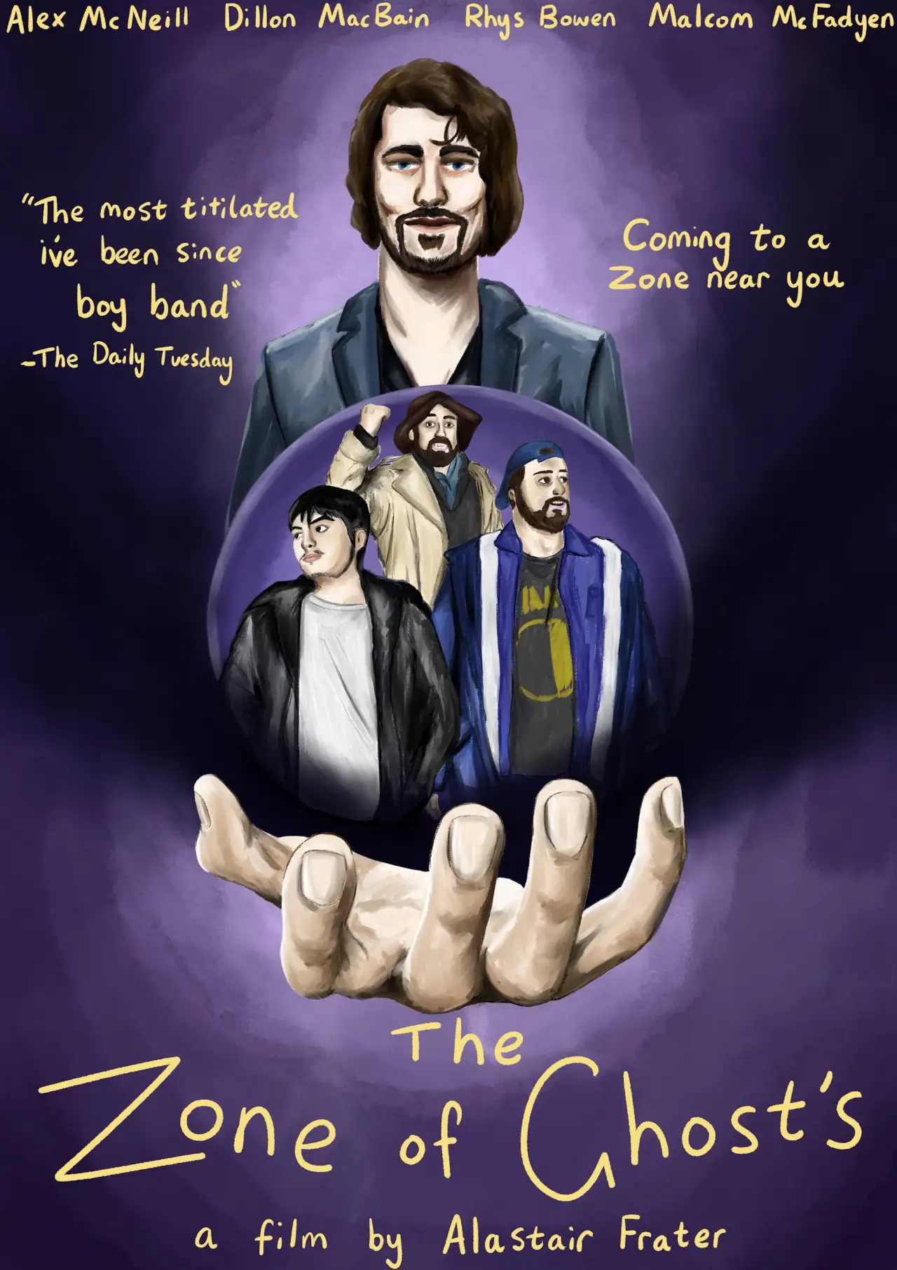 Plakat filmowy "The Zone of Ghost