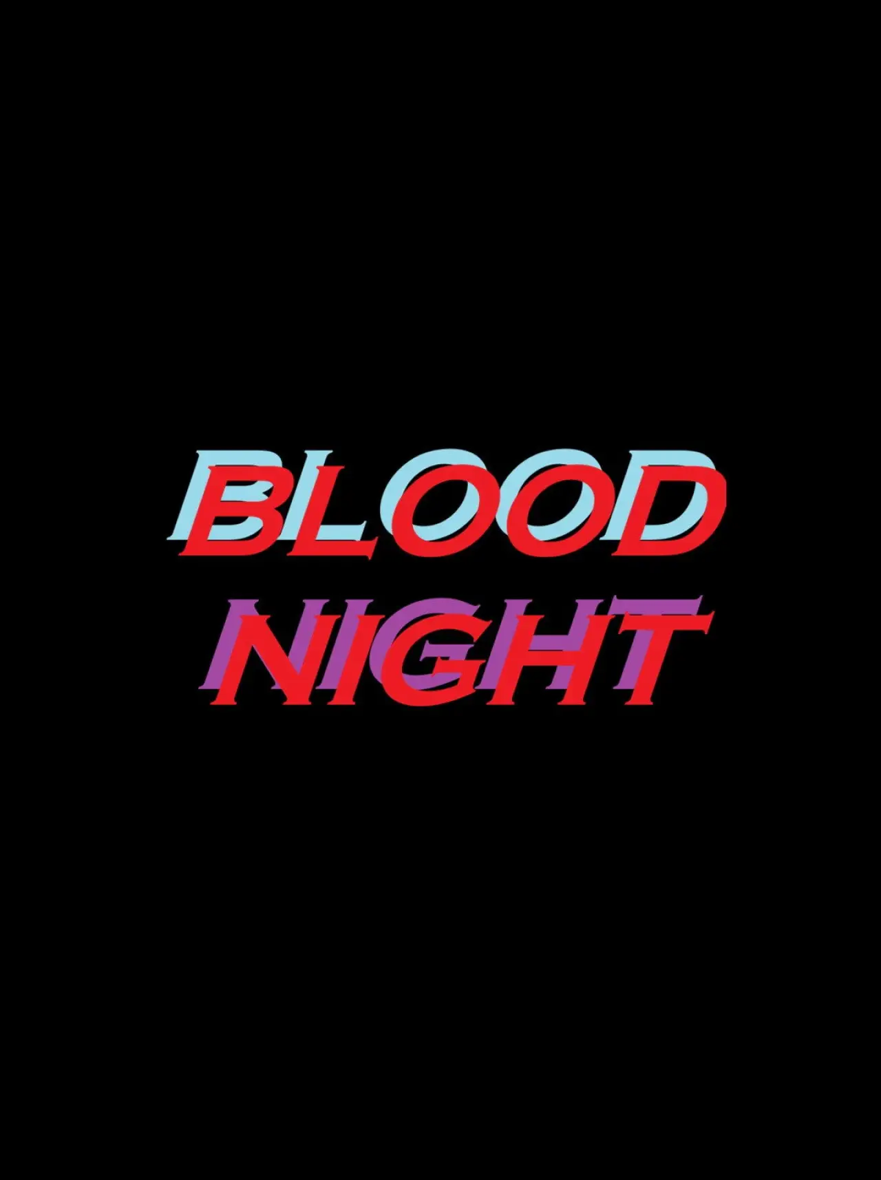 Plakat filmowy "Blood Night"