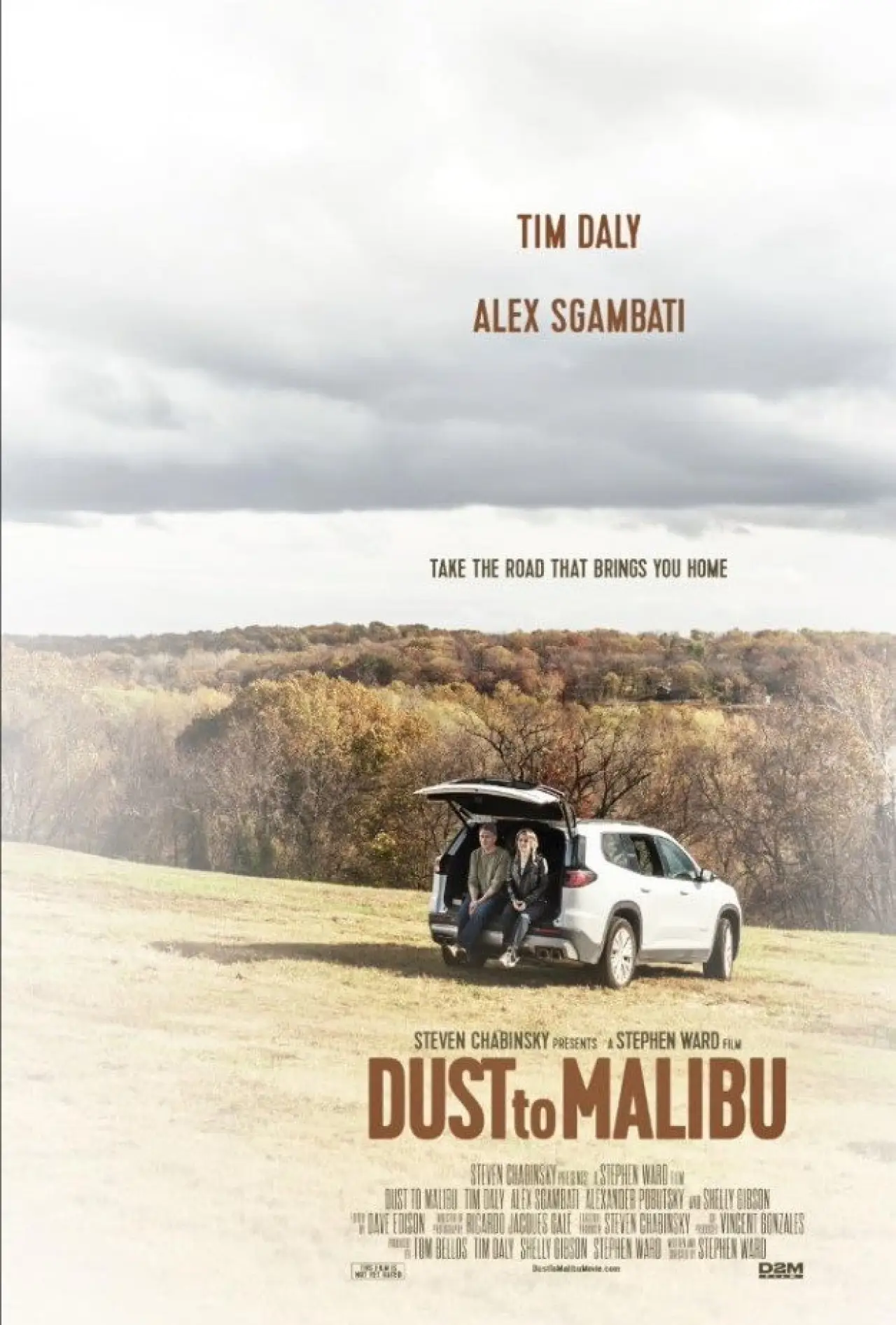 Plakat filmowy "Dust to Malibu"