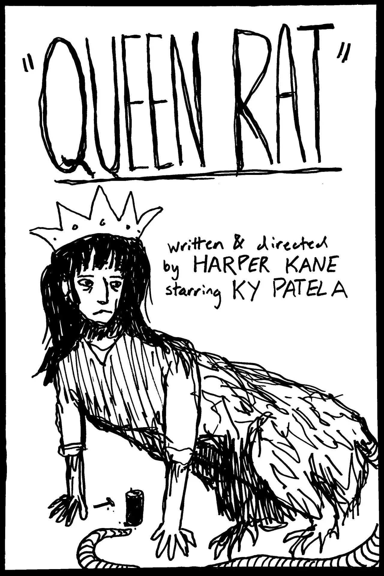 Plakat filmowy "Queen Rat"