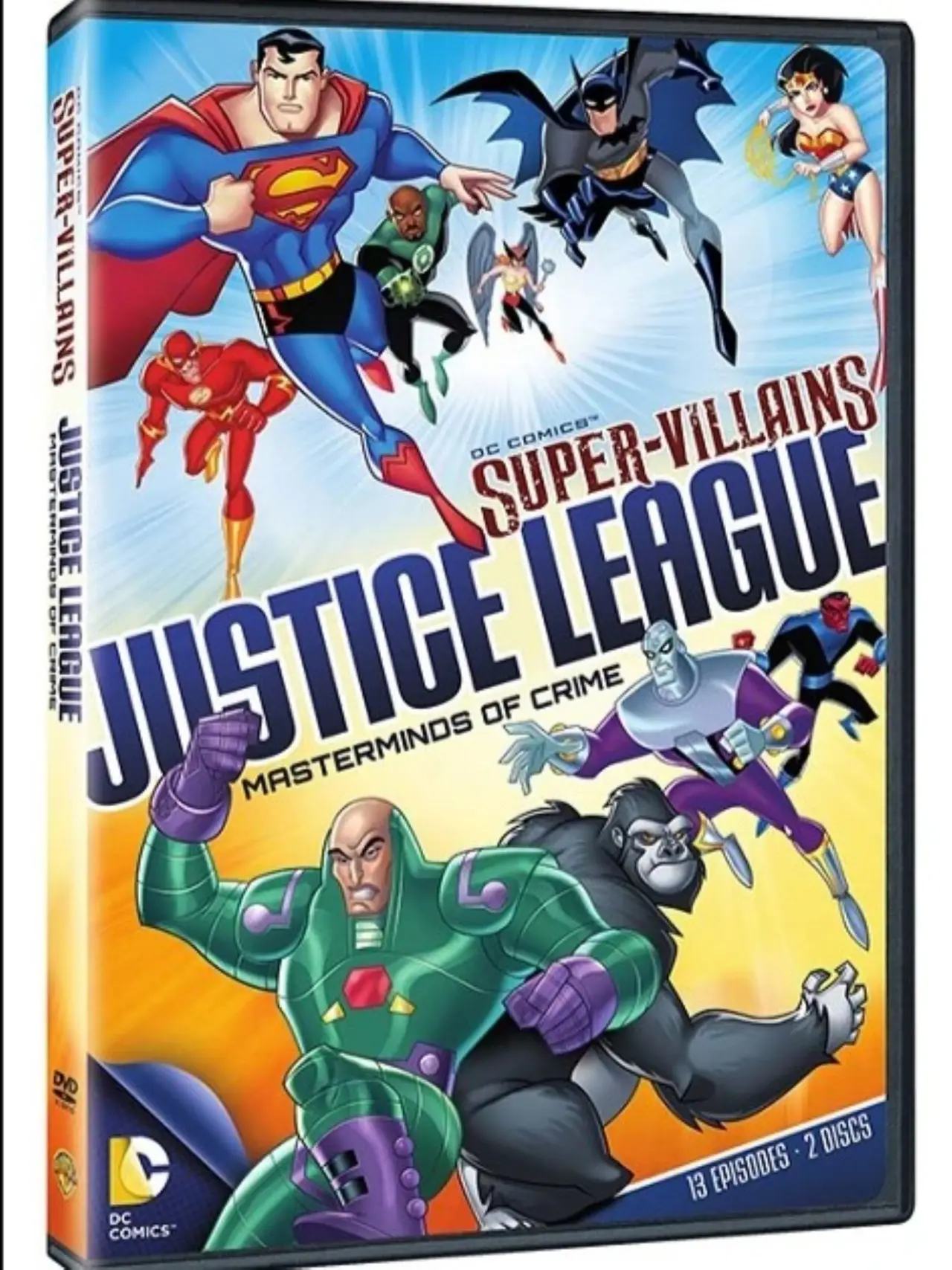 Plakat filmowy "Super-Villains: Justice League Masterminds of Crime"