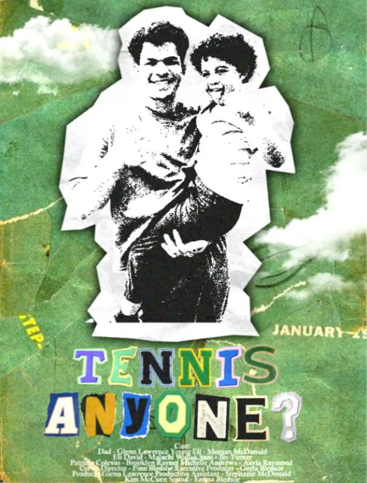 Plakat filmowy "Tennis Anyone"