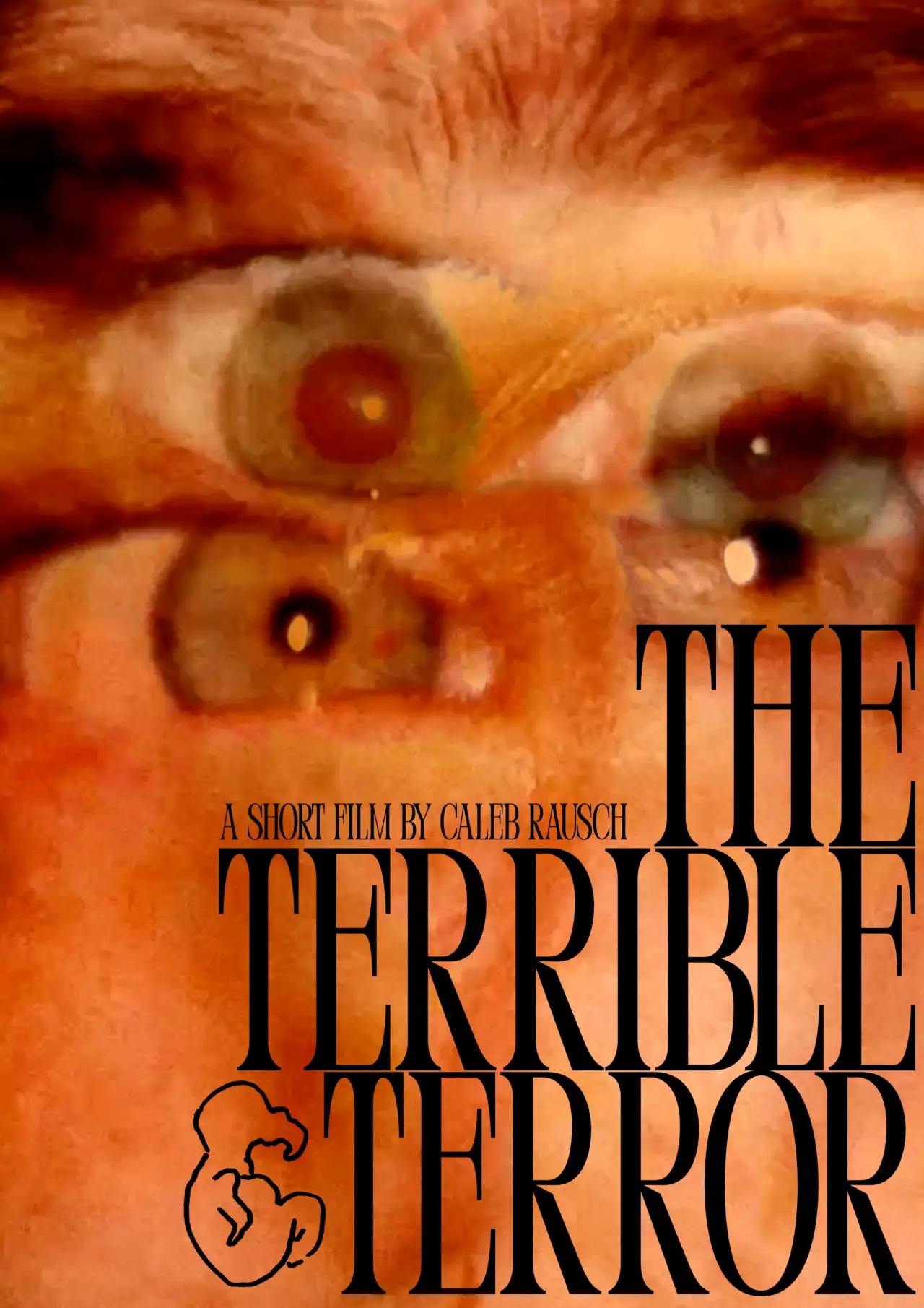 Plakat filmowy "The Terrible Terror"